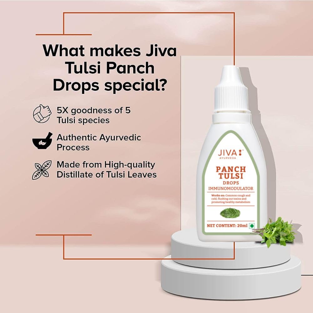 Jiva Ayurveda Tulsi Drops