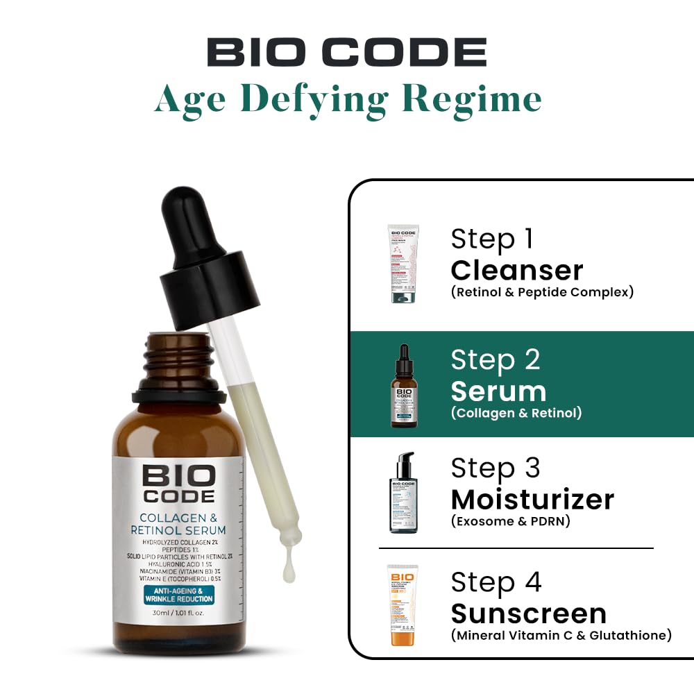 Bio Code Hydrolyzed Collagen & Retinol Serum