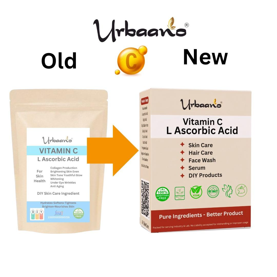 Urbaano Herbal L-Ascorbic Acid (Vitamin C Powder)