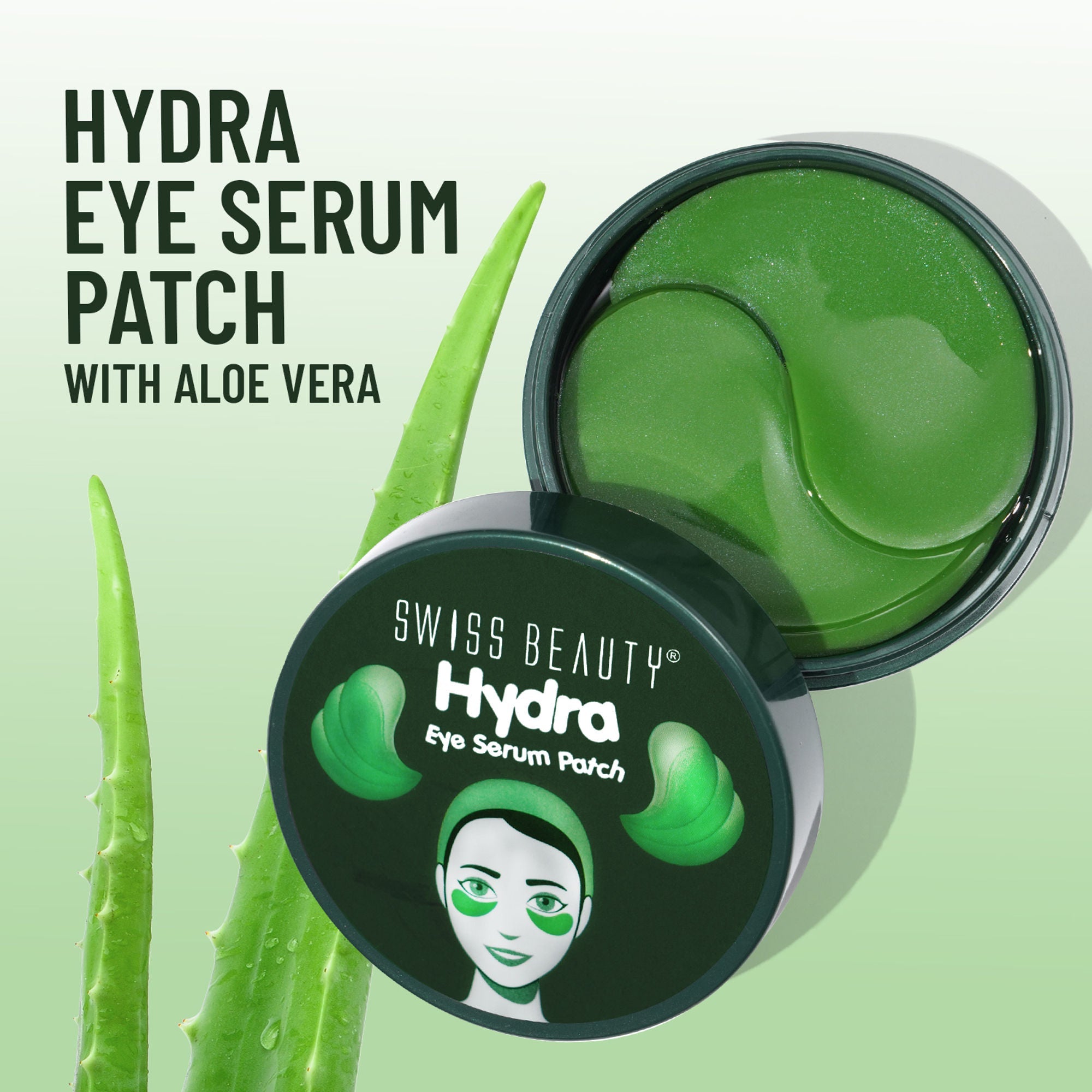Swiss Beauty Hydra Eye Serum Patches For Dark Circles And Puffiness , Hydrate Skin - Alove Vera