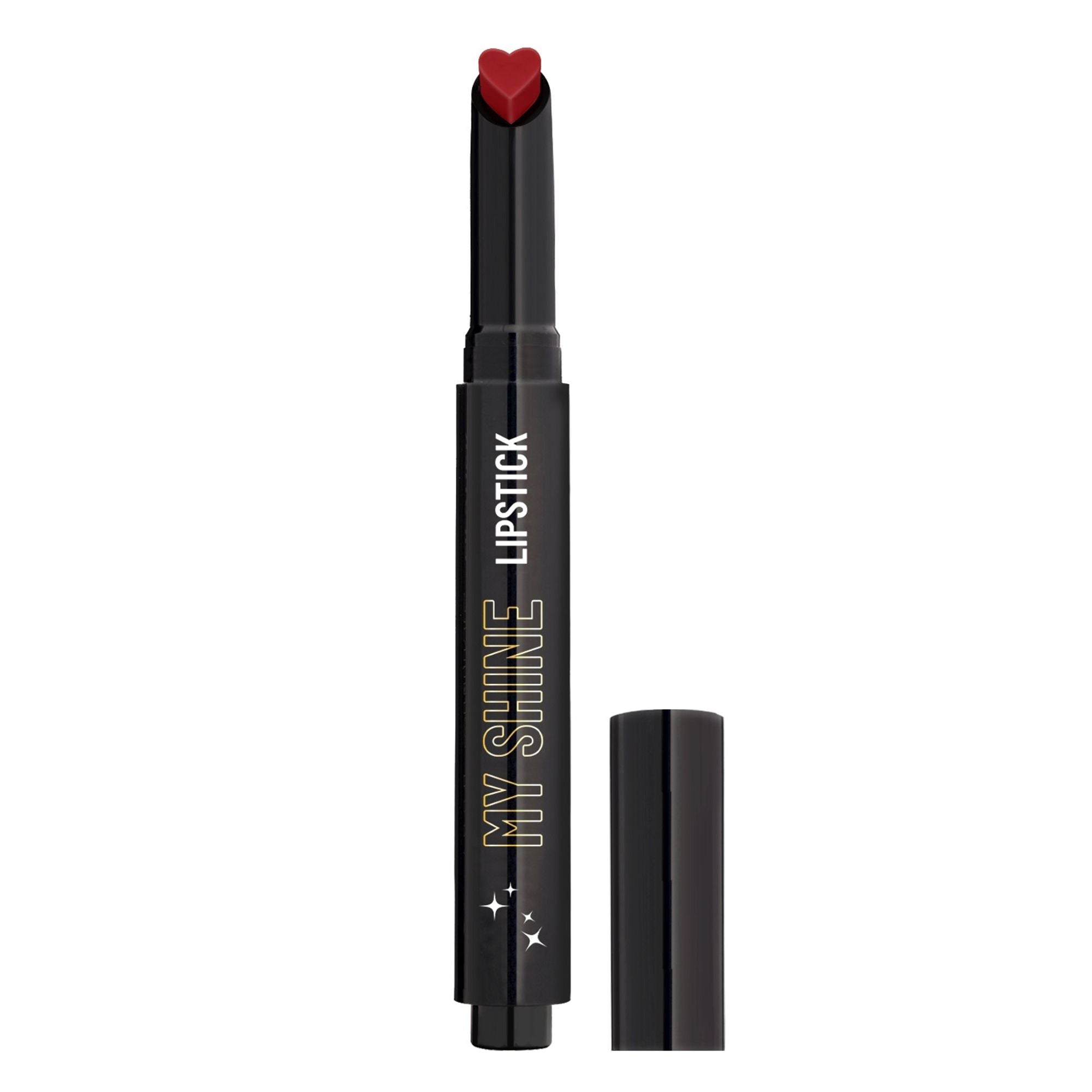 Swiss Beauty My Shine High Pigmented & Long-Lasting Lipstick Enriched with Vitamin E - 12 Stricker Red