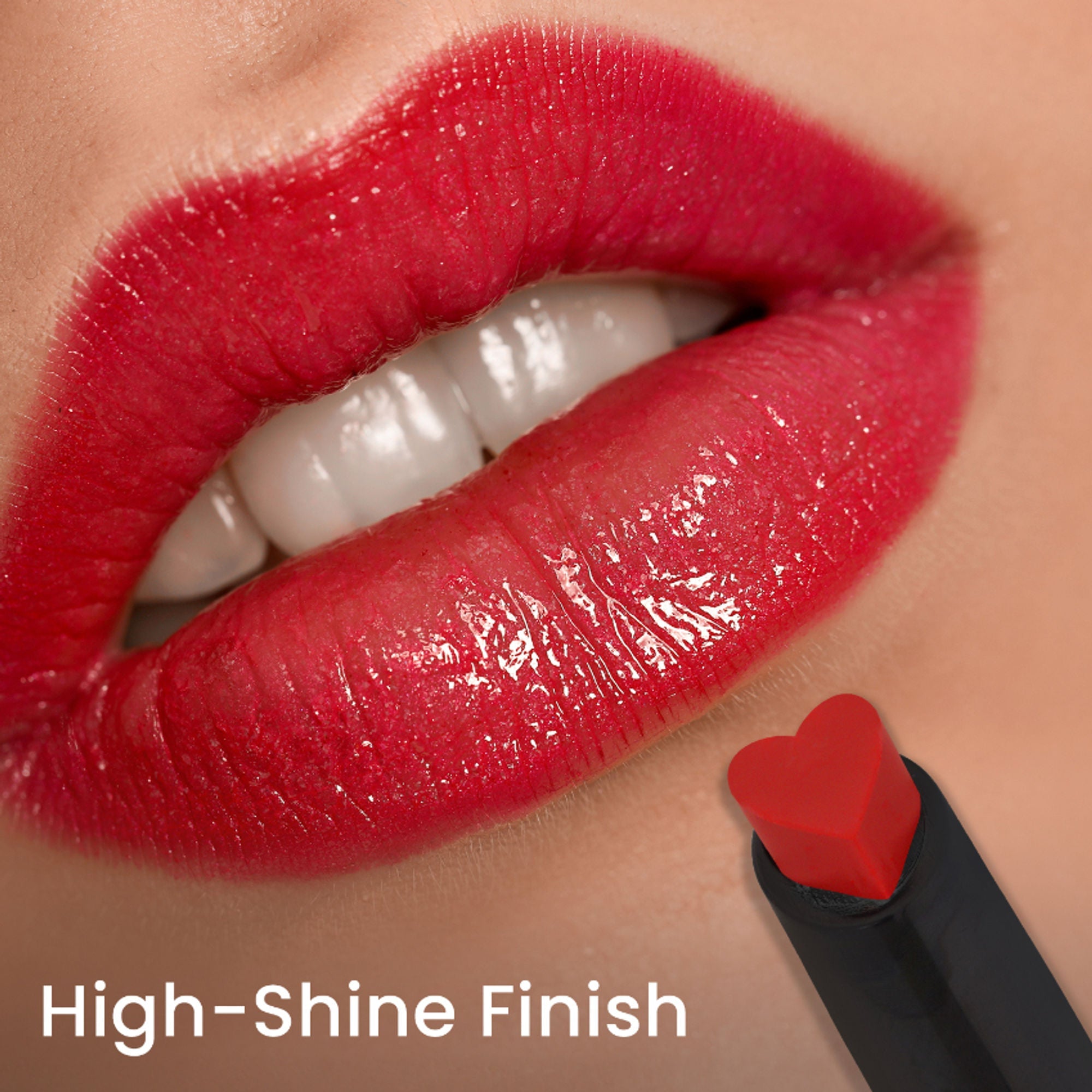 Swiss Beauty My Shine High Pigmented & Long-Lasting Lipstick Enriched with Vitamin E - 12 Stricker Red