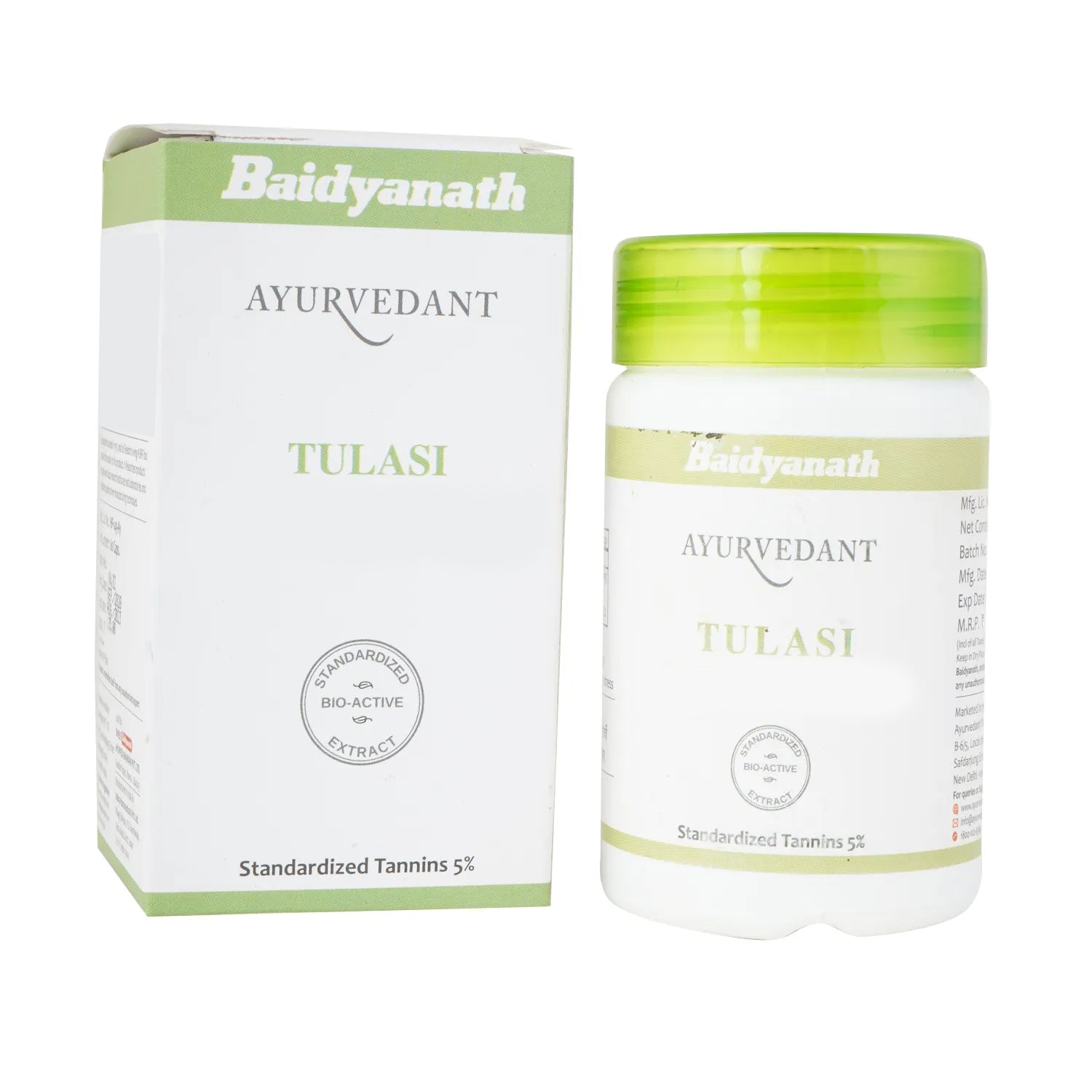 Baidyanath Ayurvedant Tulsi 60Caps - Image 1