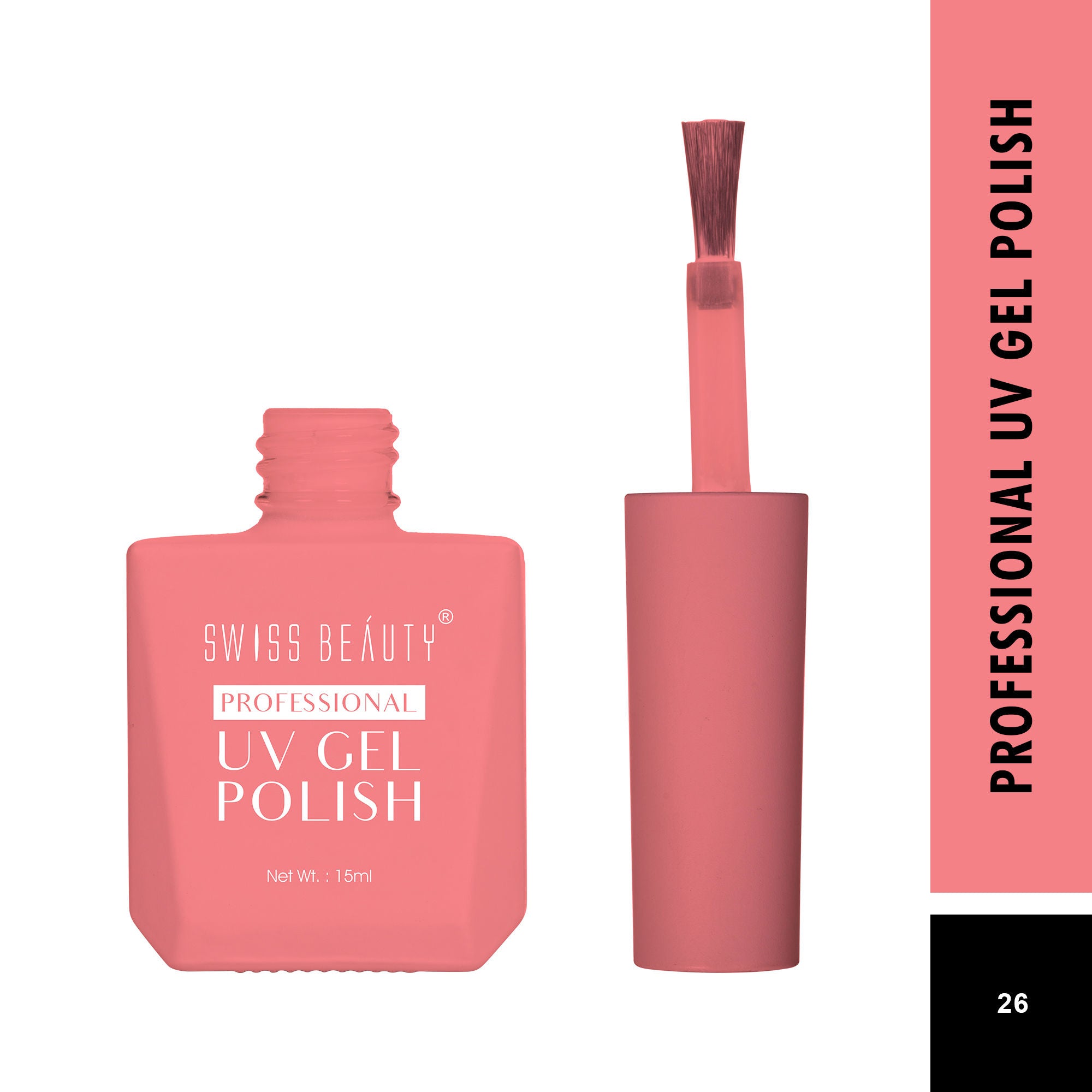 Swiss Beauty Professional UV Gel Nail Polish - Shade-26