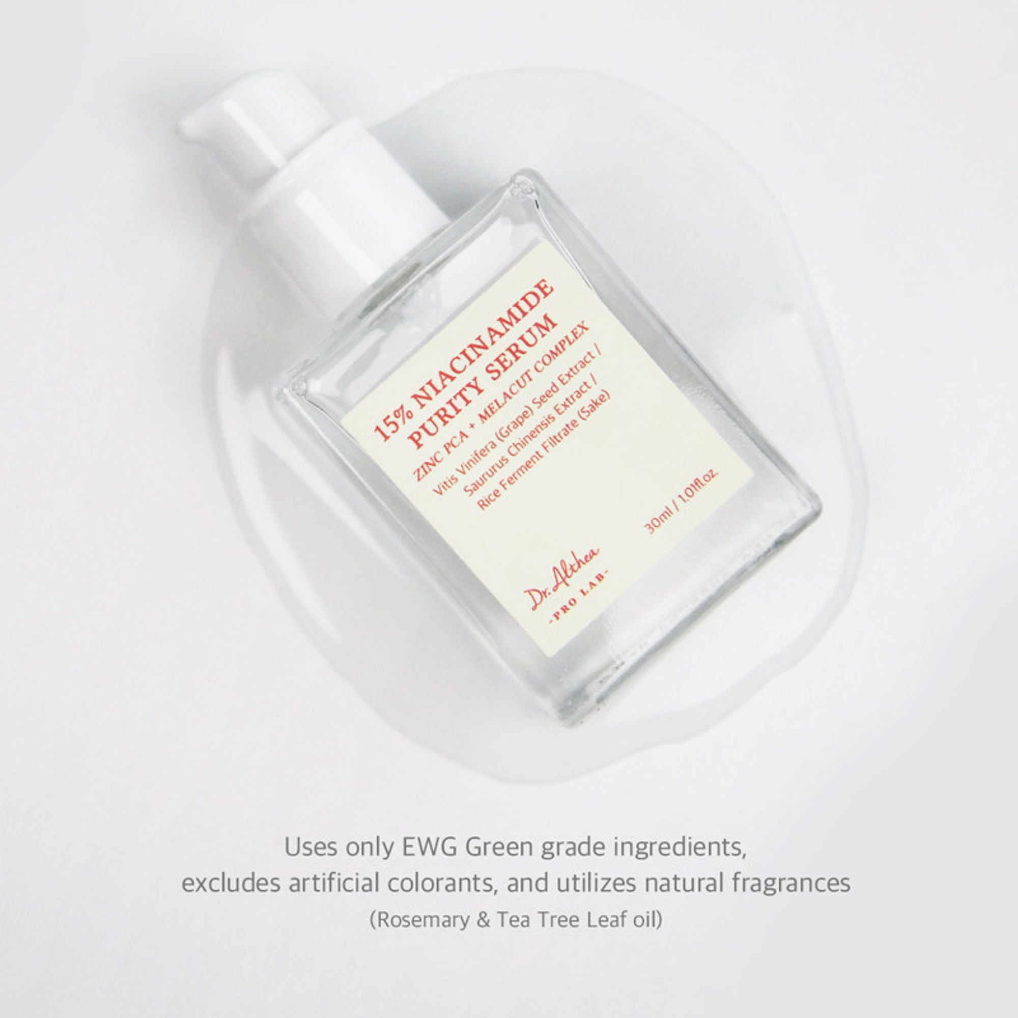 Dr.Althea 15% Niacinamide Purity Serum: High-Potency Serum for Oil Control & Pores