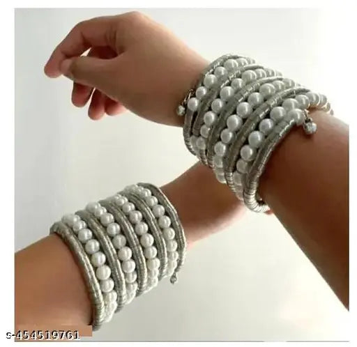 WOMENS LATEST SPIRAL PEARL BRACELET  THZ065