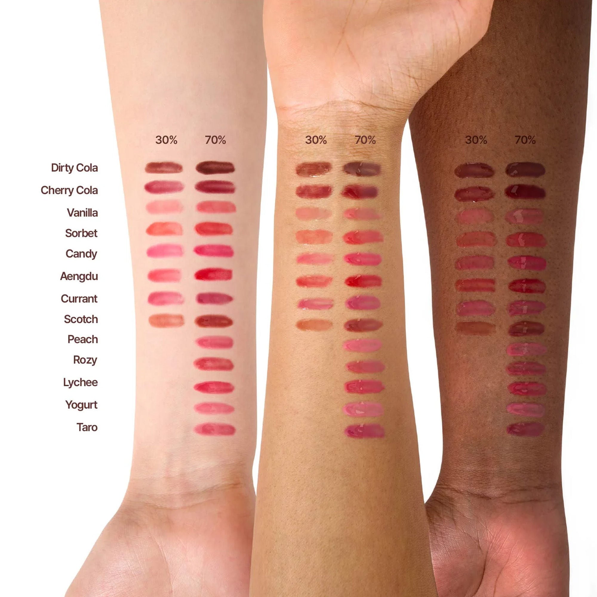 fwee 3D Voluming Gloss 70% Pigment - B12 Black Cherry Cola