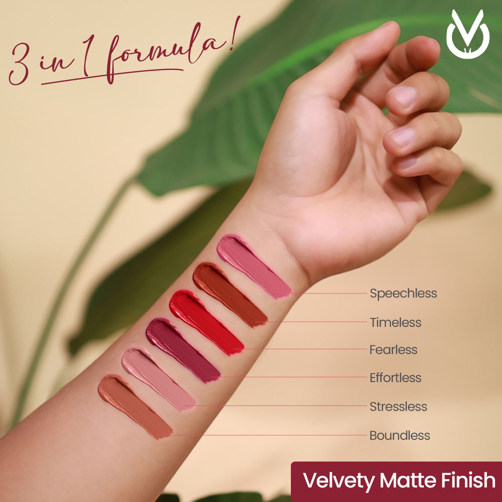 CHIPMUNK Lip It Right Liquid Matte Lipstick - 64 Effortless