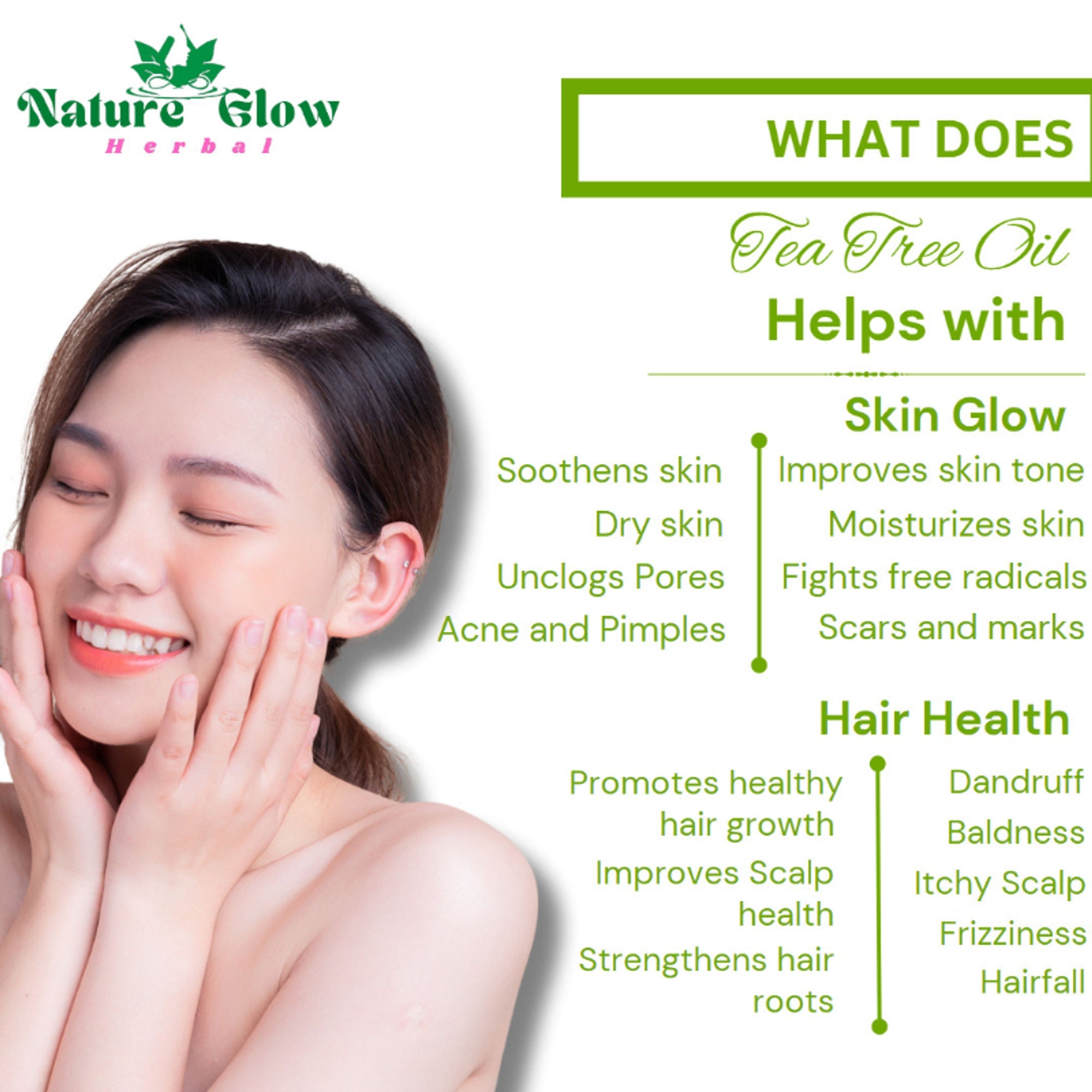 Nature Glow Herbal Tea Tree Essential Oil