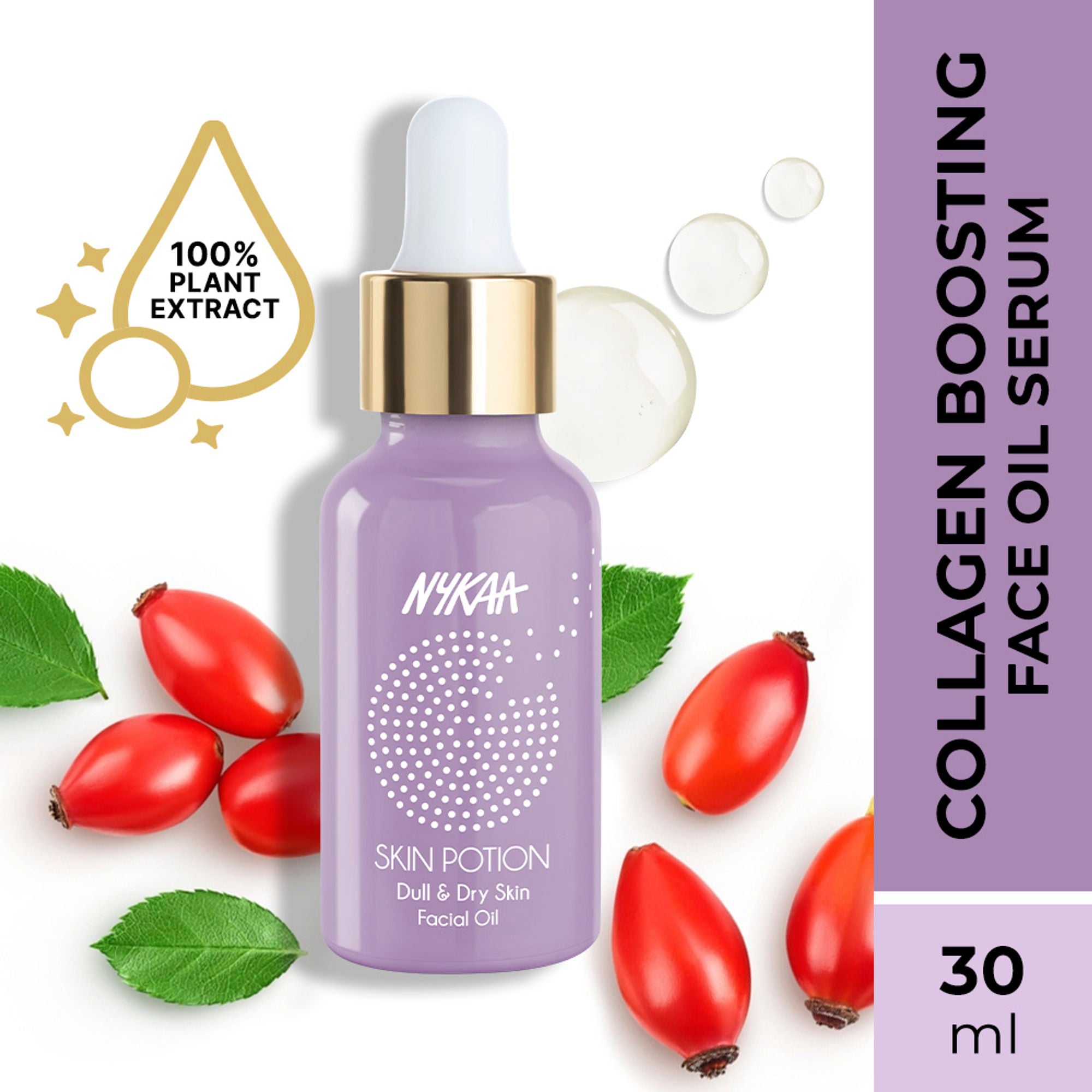 Nykaa Naturals Skin Potion Dull & Dry Skin Facial Oil