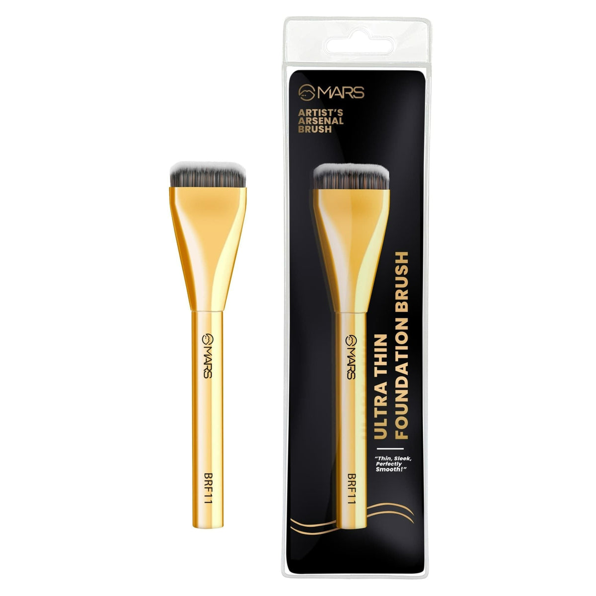 MARS Cosmetics Artist's Arsenal Ultra Thin Foundation Makeup Brush