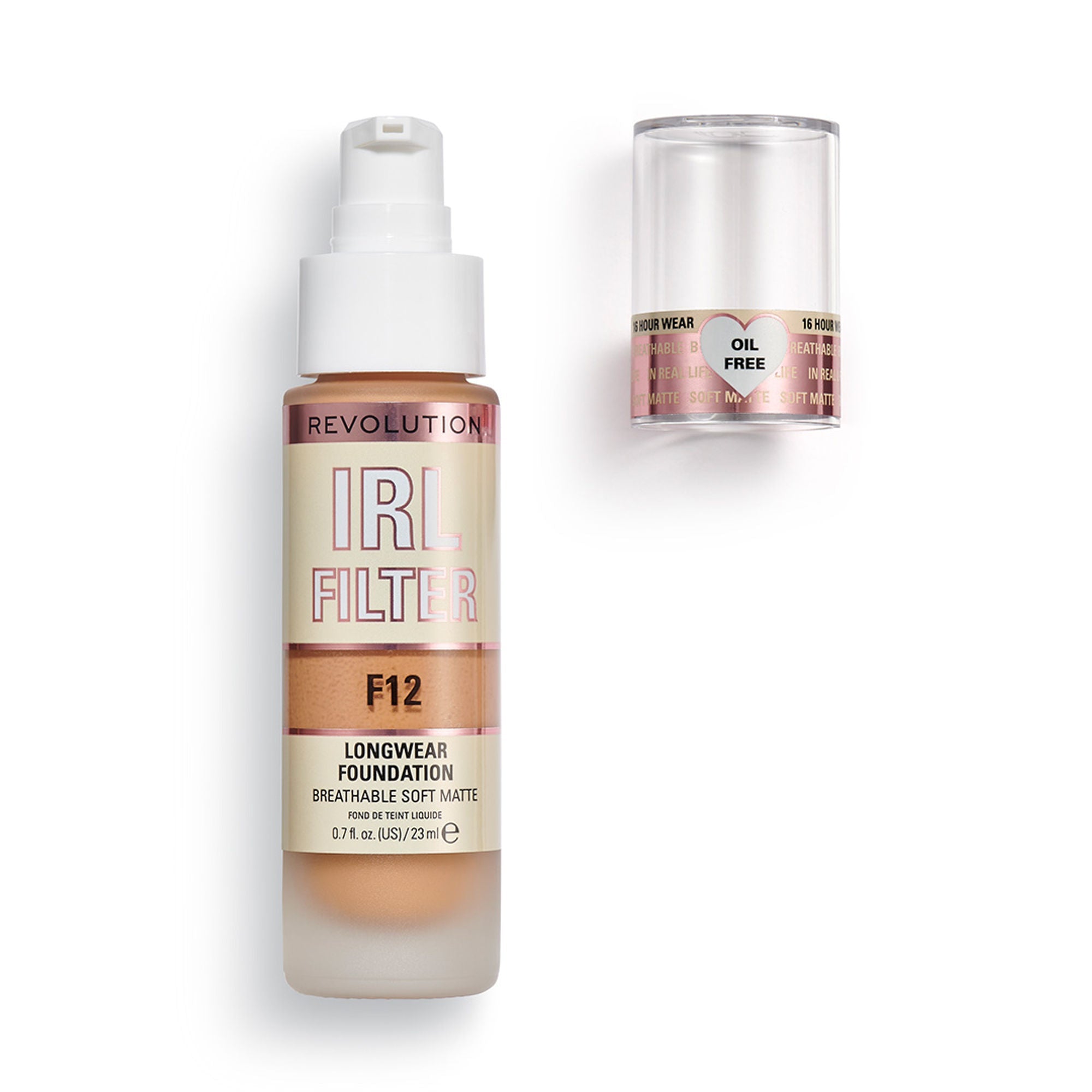 Makeup Revolution IRL Filter Longwear Foundation - F12