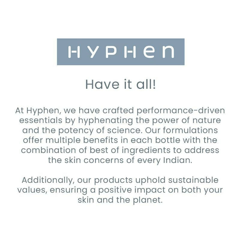 Hyphen By Kriti Sanon Daily Night Care Routine for Normal to Dry Skin with Face Serum & Barrier Care Cream