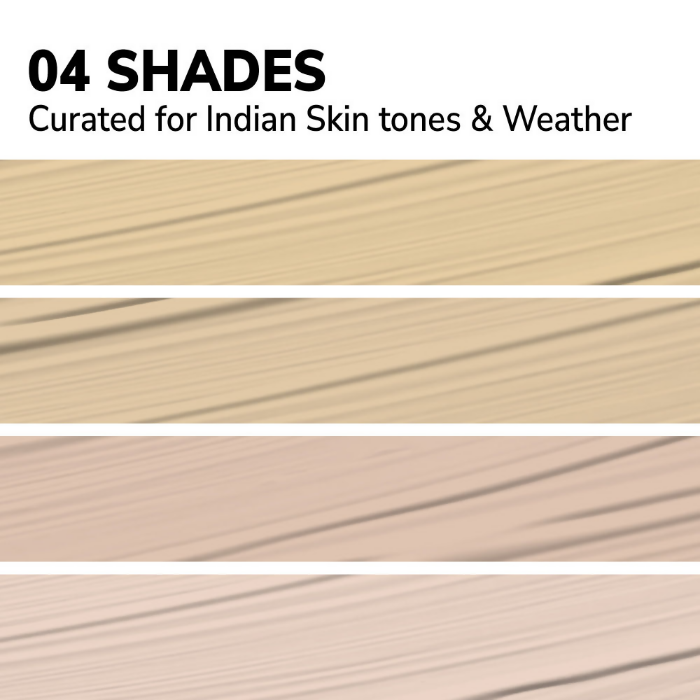 Mila Beaute Perfect Matte Longwear Foundation with SPF 15 & Oil Control Formula - Natural