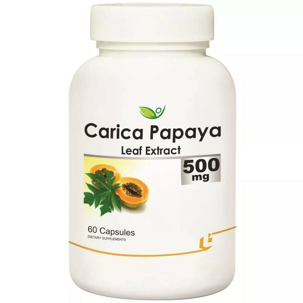 Biotrex Carica Papaya Leaf Extract 500mg Capsules