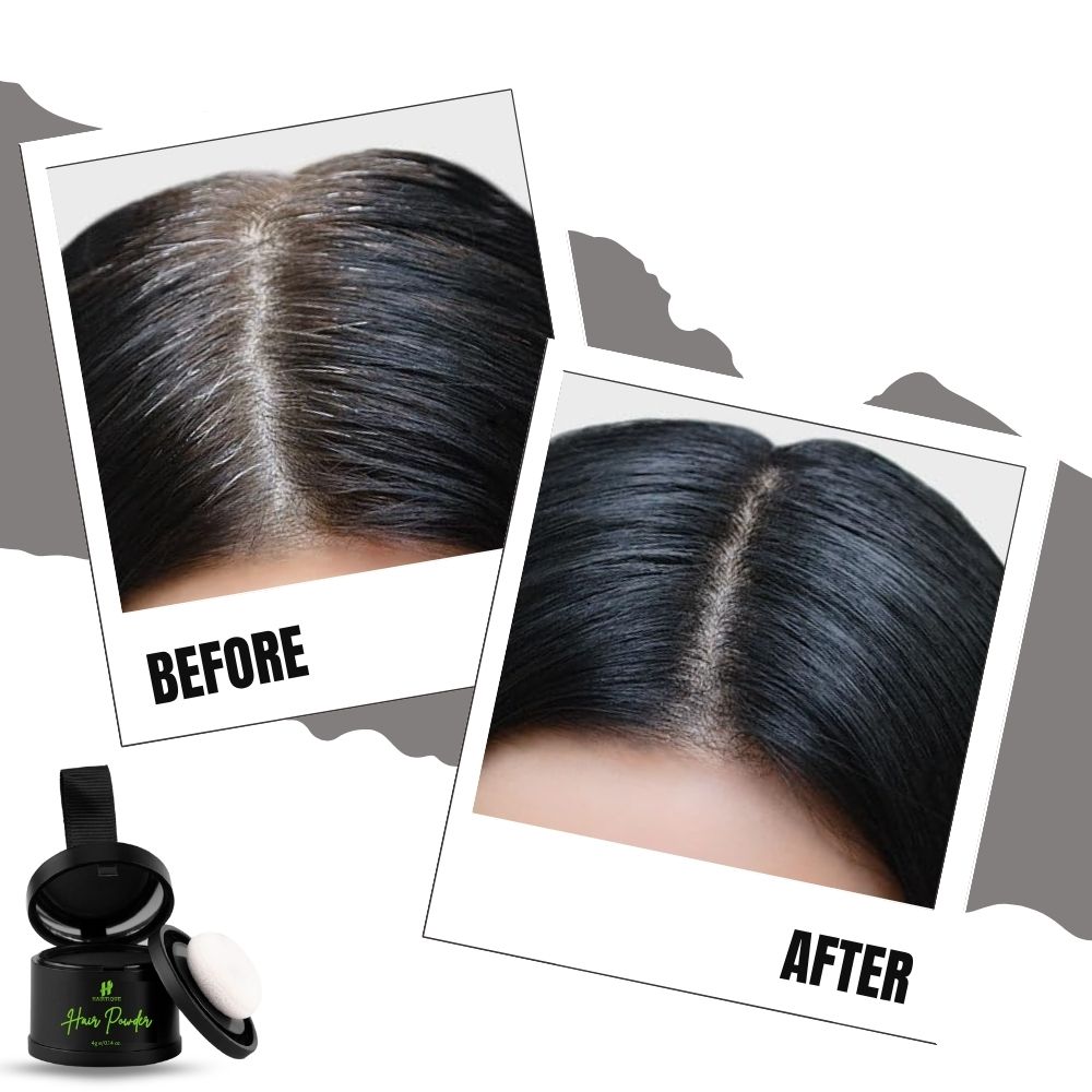 Samisha Cover Up Hair Powder - Black