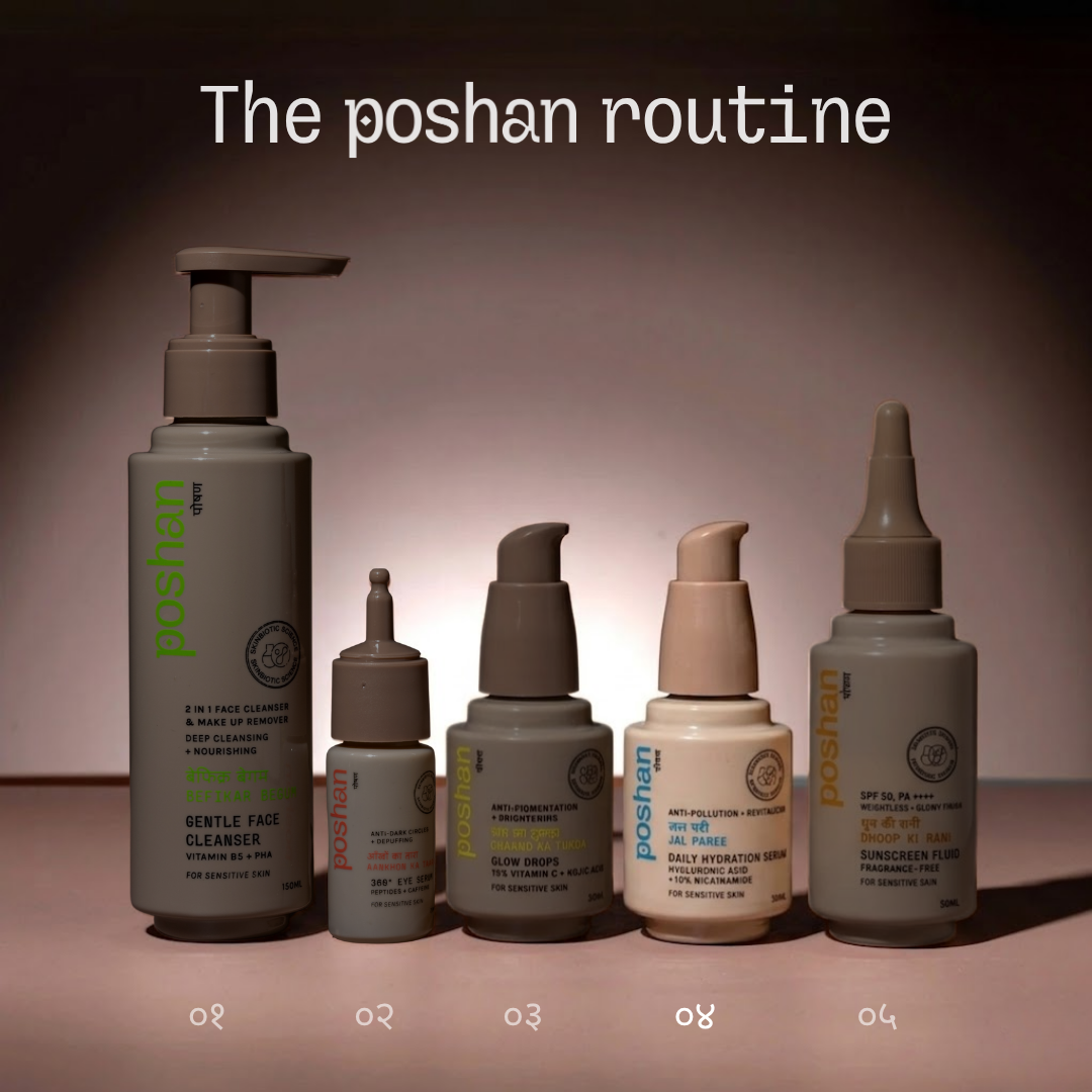 Poshan Skincare Jal Paree Daily Hydration Serum