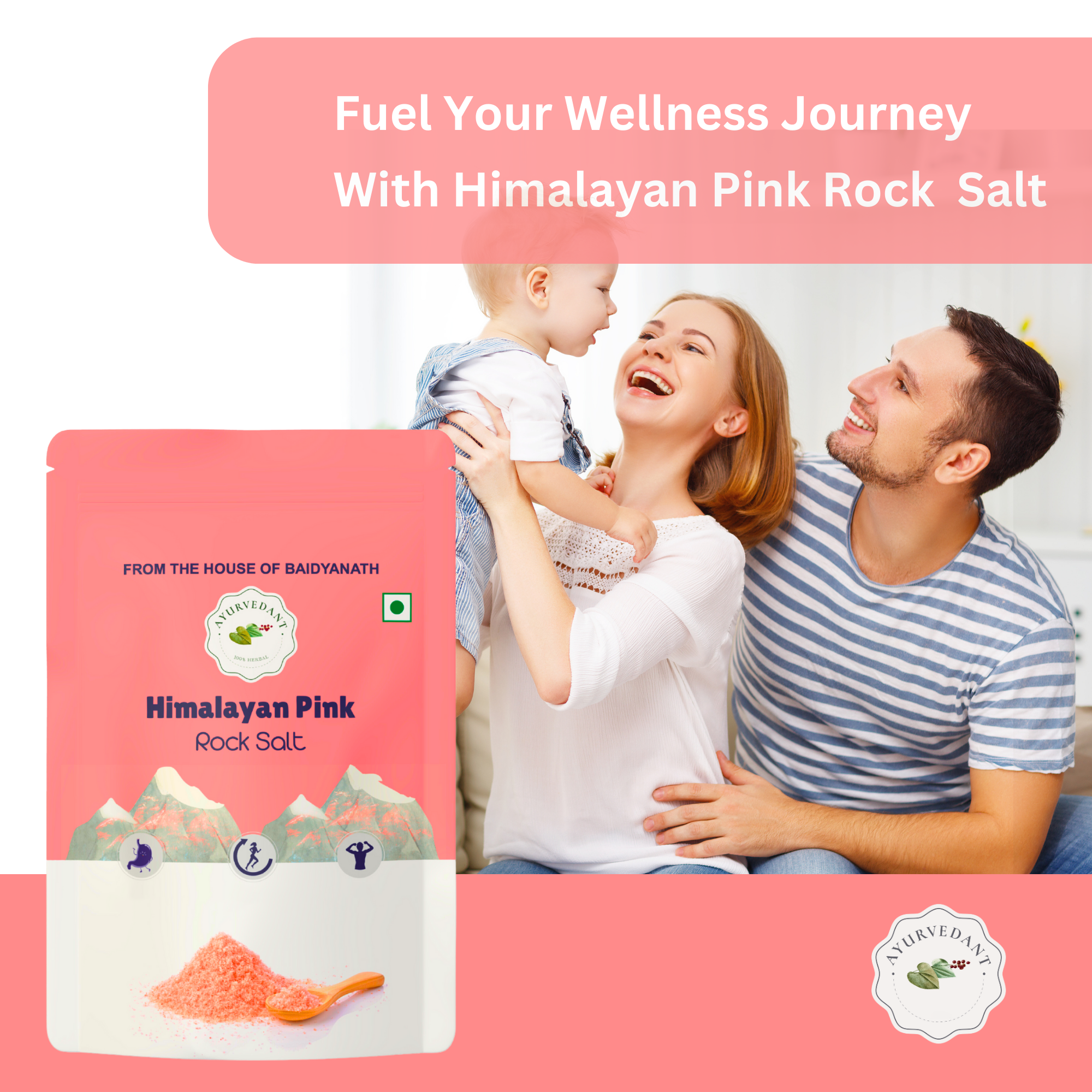 Ayurvedant Himalayan Pink Rock Salt - Image 5