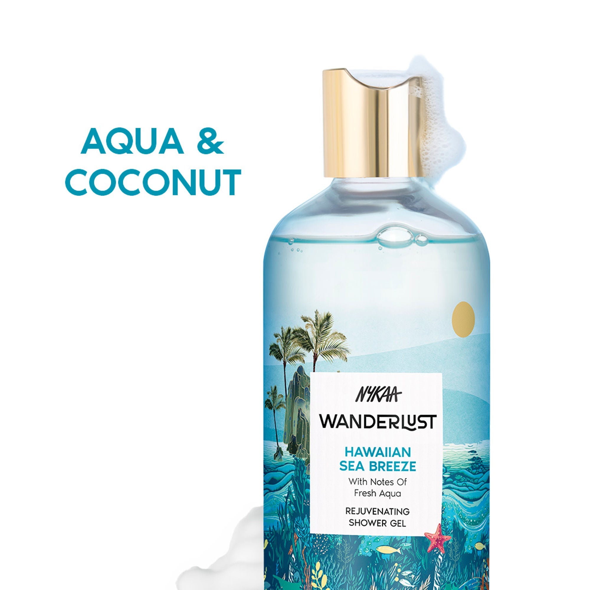 Wanderlust Shower Gels - Hawaiian Sea Breeze