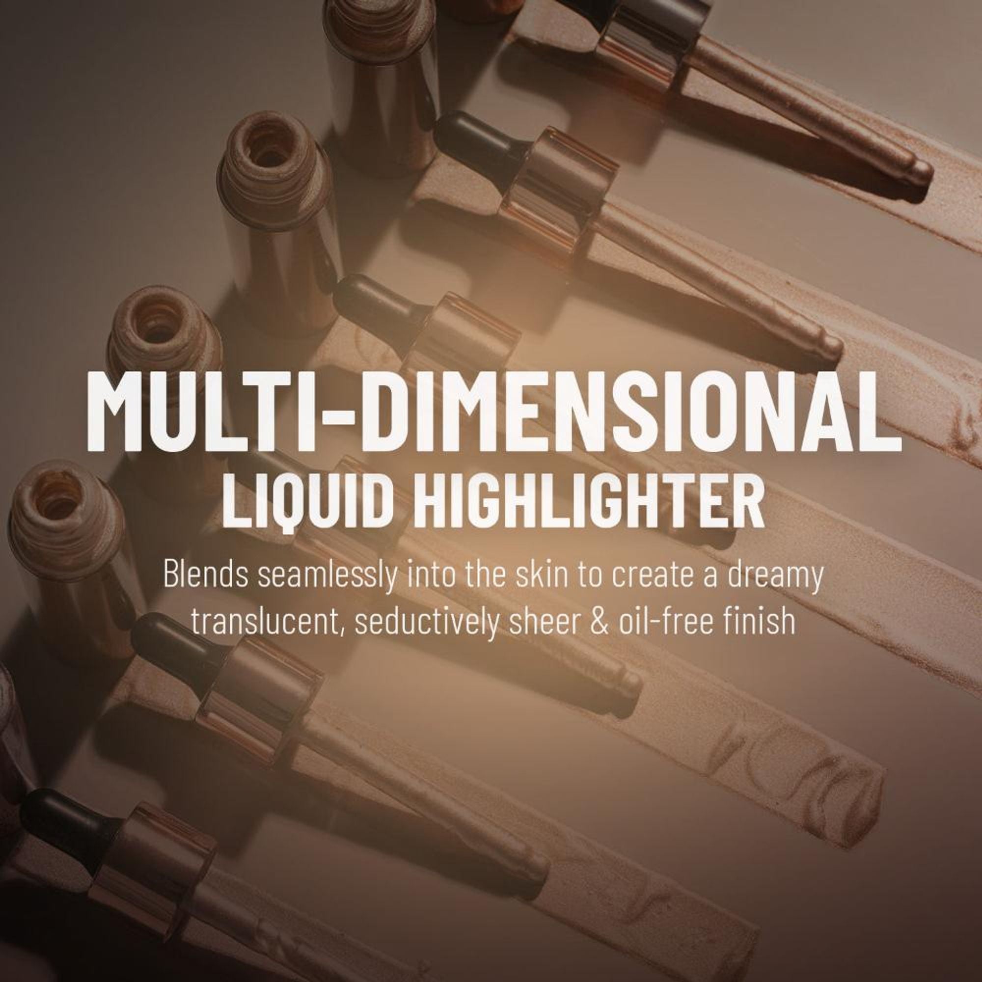 Swiss Beauty Drop and Glow Liquid Highlighter , Shimmer Shine , Dewy Finish - 04 Light Brown