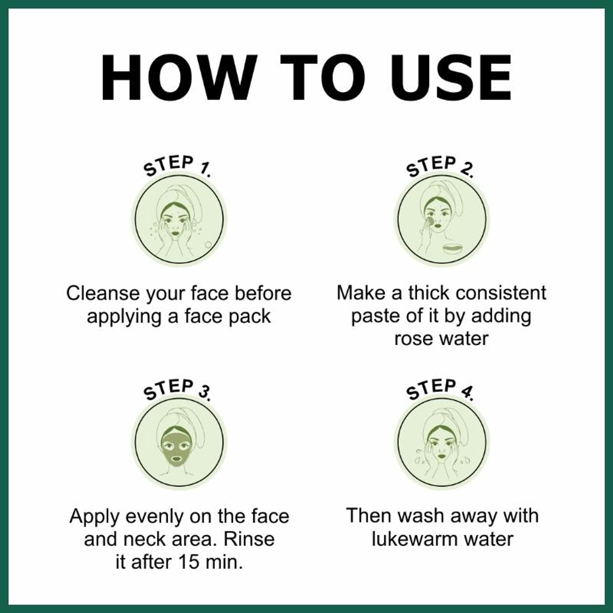She Essentials Sandalwood Powder For Face Pack & Mask - Men & Women