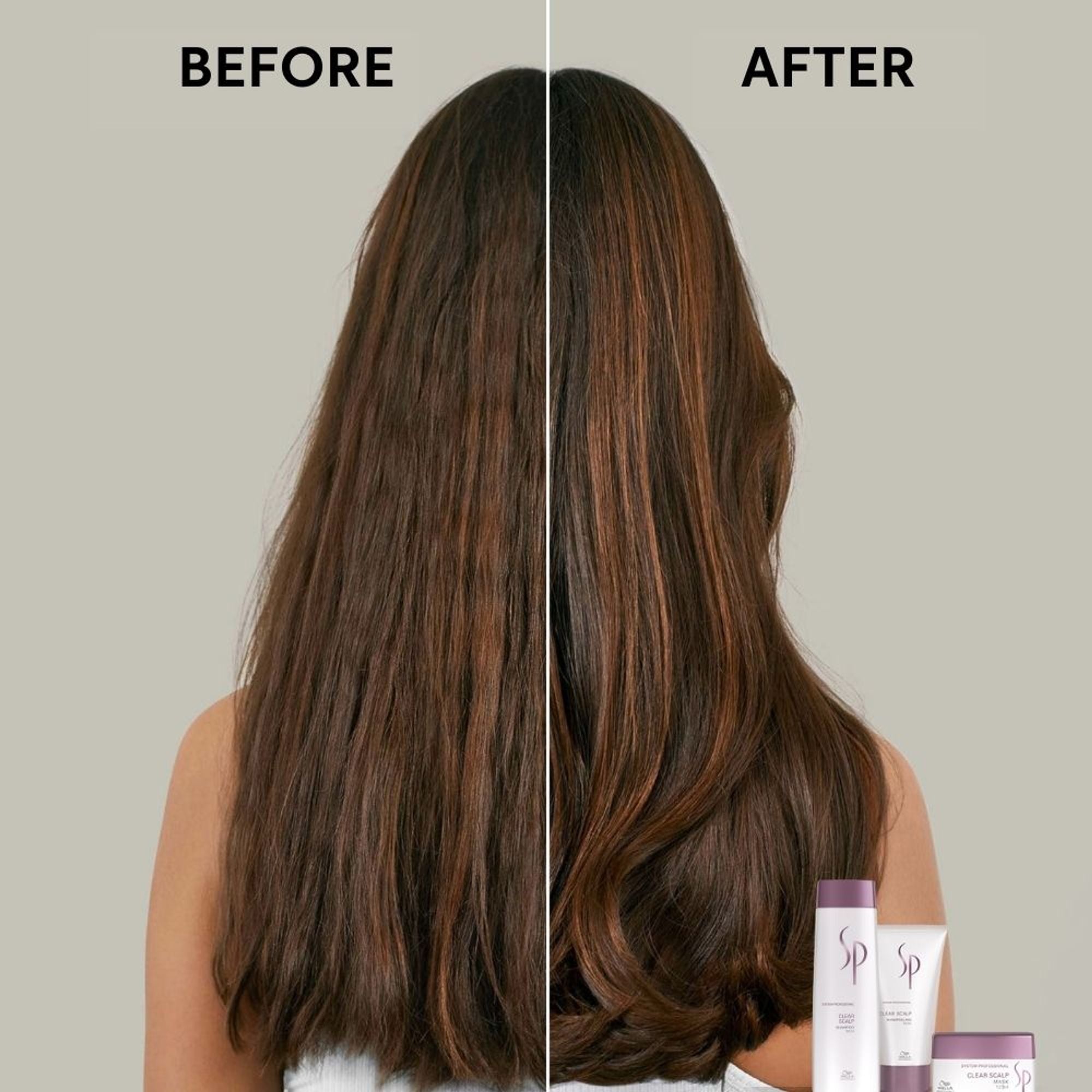 System Professional Clear Scalp Anti-dandruff Shampoo for Flake-Free & Itch-Free Scalp