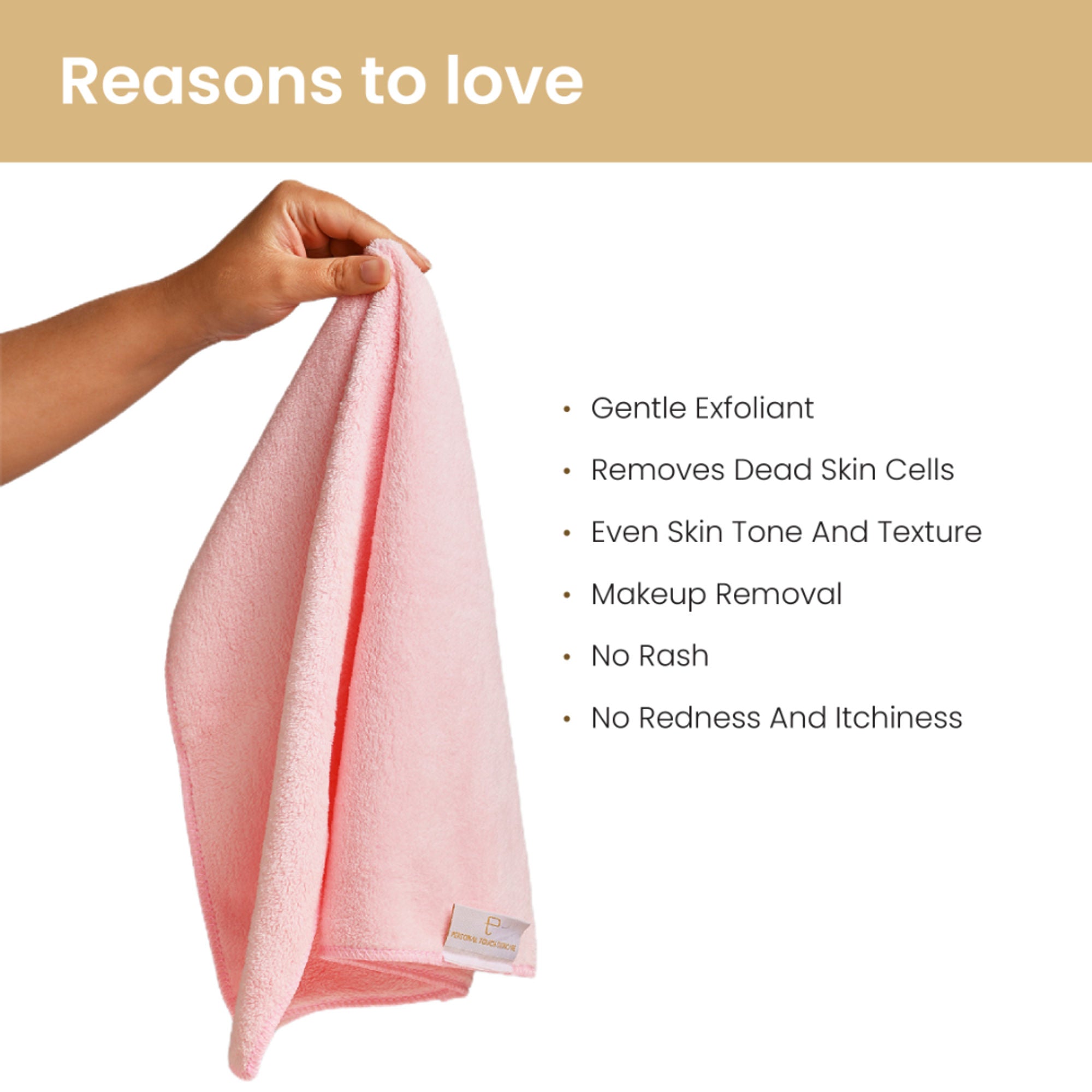 Personal Touch Skincare Skincare Feel Me Microfiber Face Towel