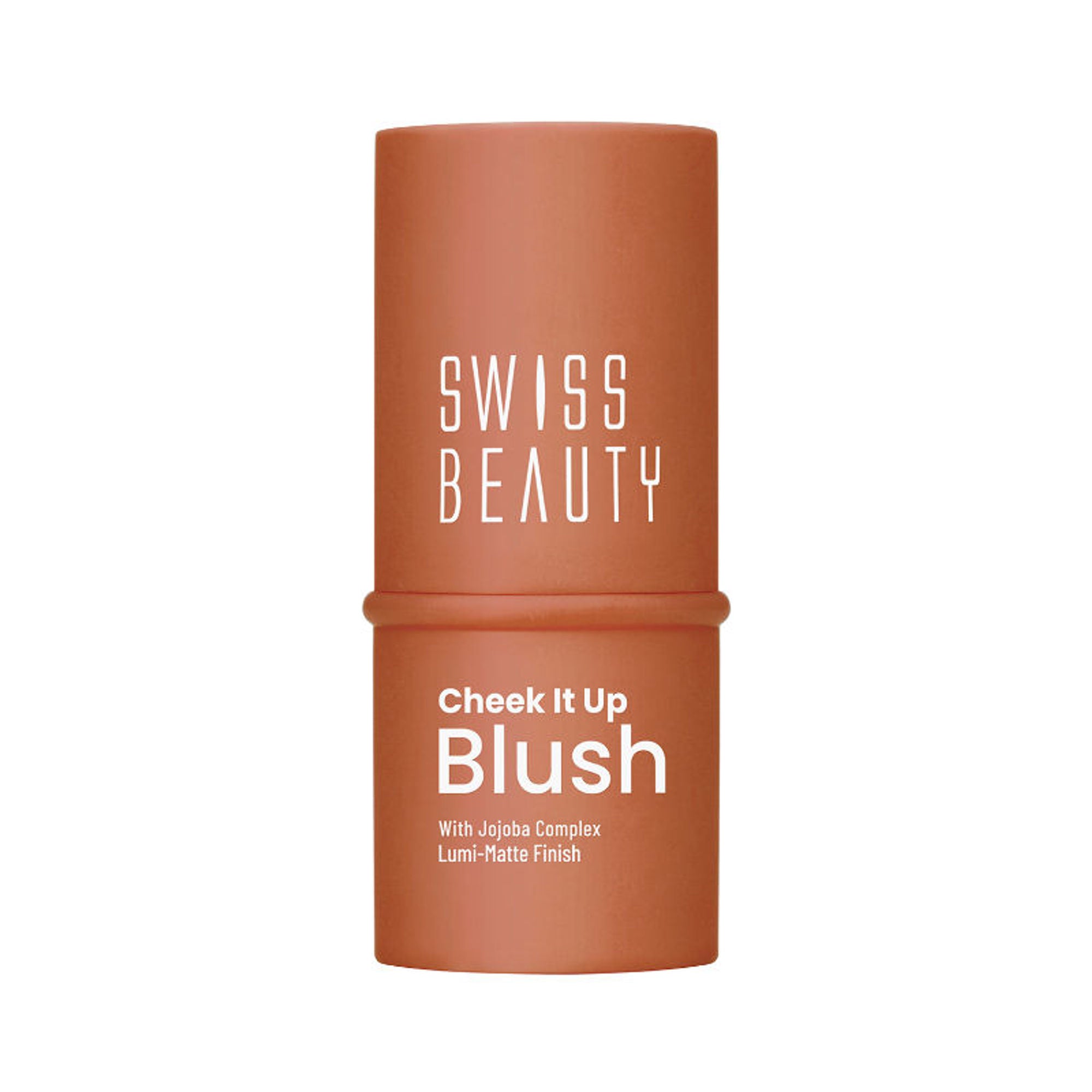 Swiss Beauty Cheek It Up Lumi-Matte Finish Blush - 6 Buffed With Rose