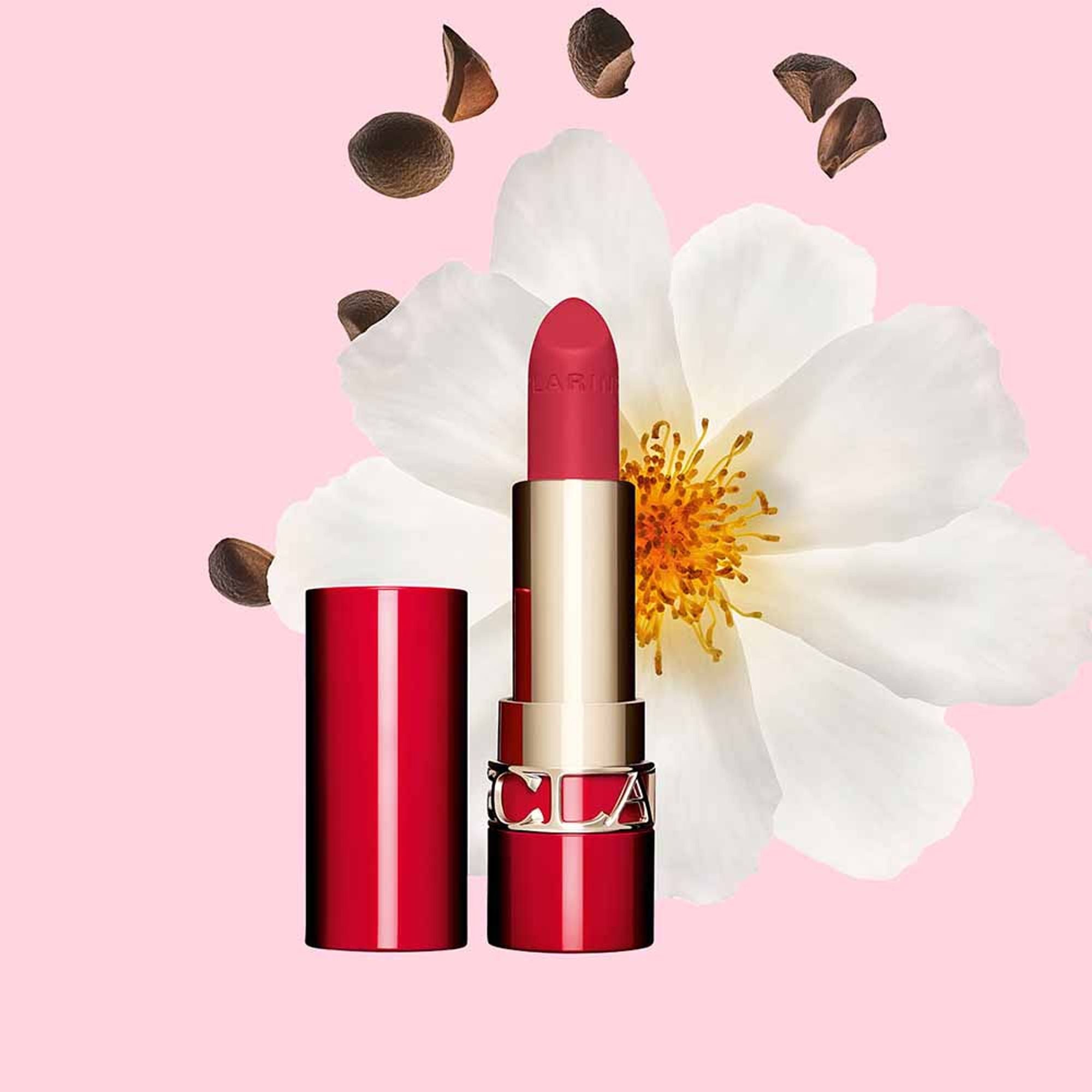 Clarins Joli Rouge Velvet Lipstick - 790V Coral Orchid