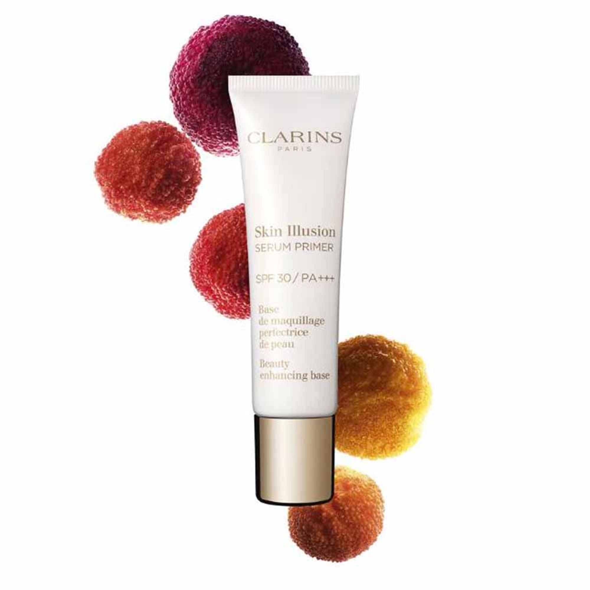 Clarins Skin Illusion Serum Face Primer SPF 30+++ - Transprent