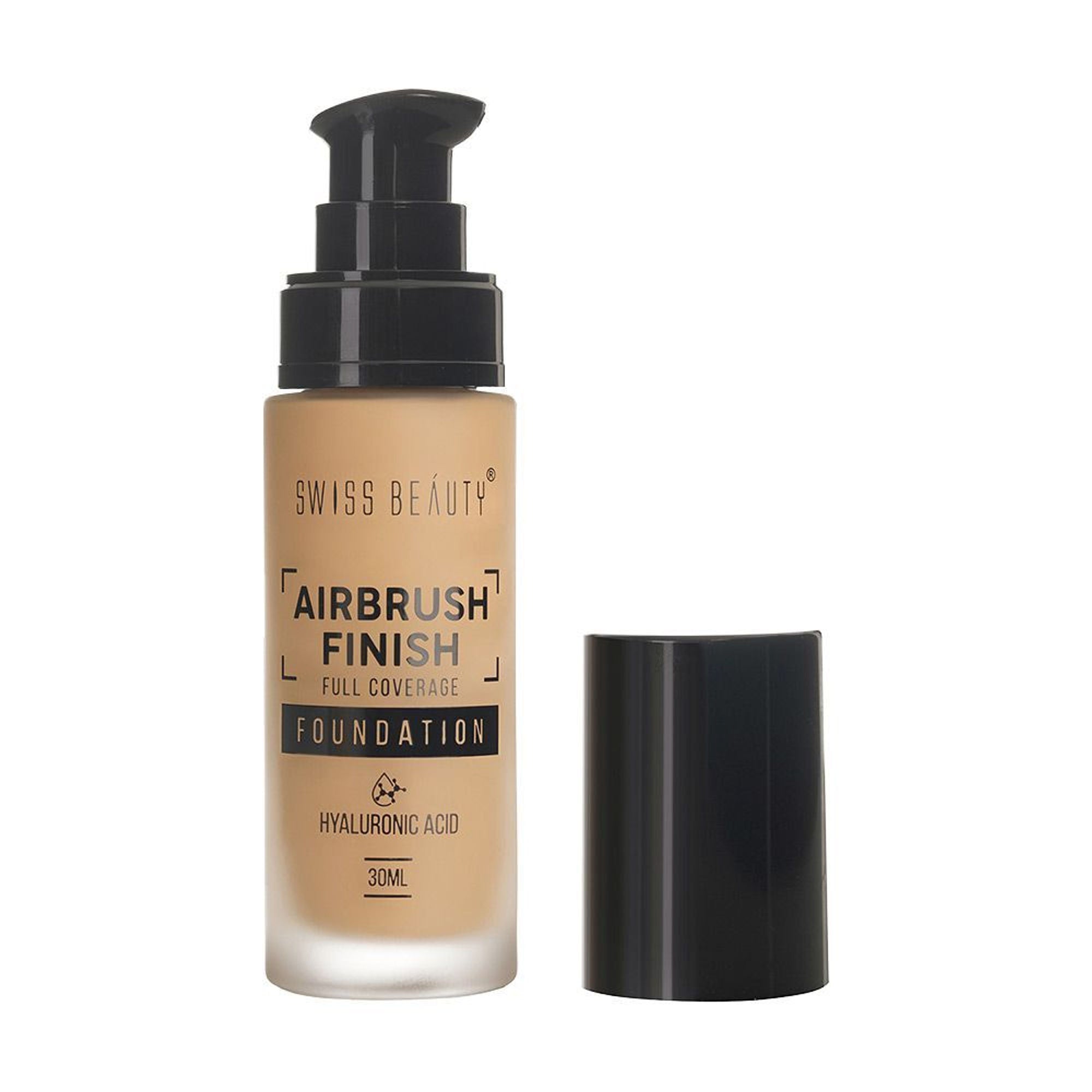 Swiss Beauty Airbrush Finish Full Coverage Foundation - 5 Caramel Beige