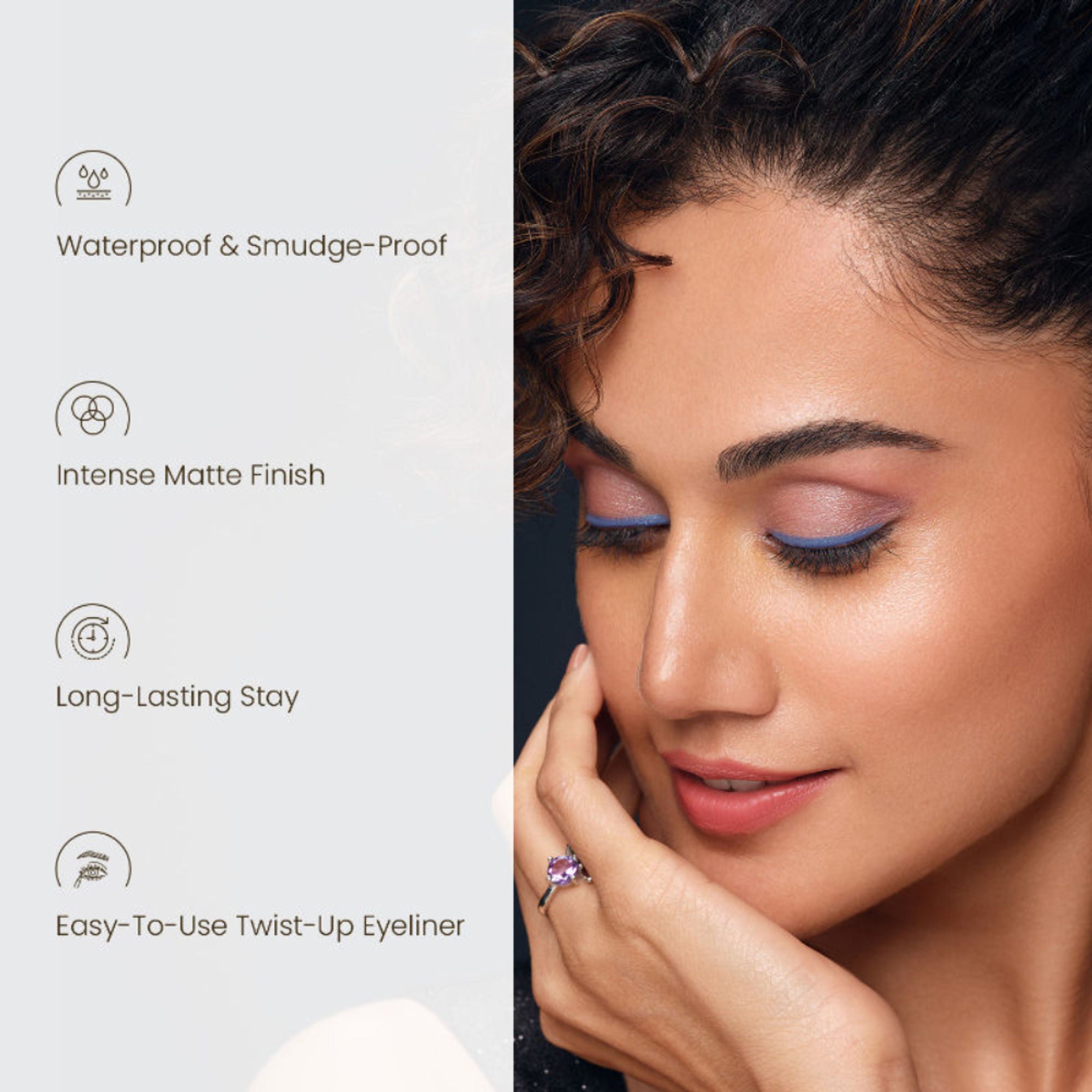 Swiss Beauty Colour Me Happy Eyeliner - Pink Alperose