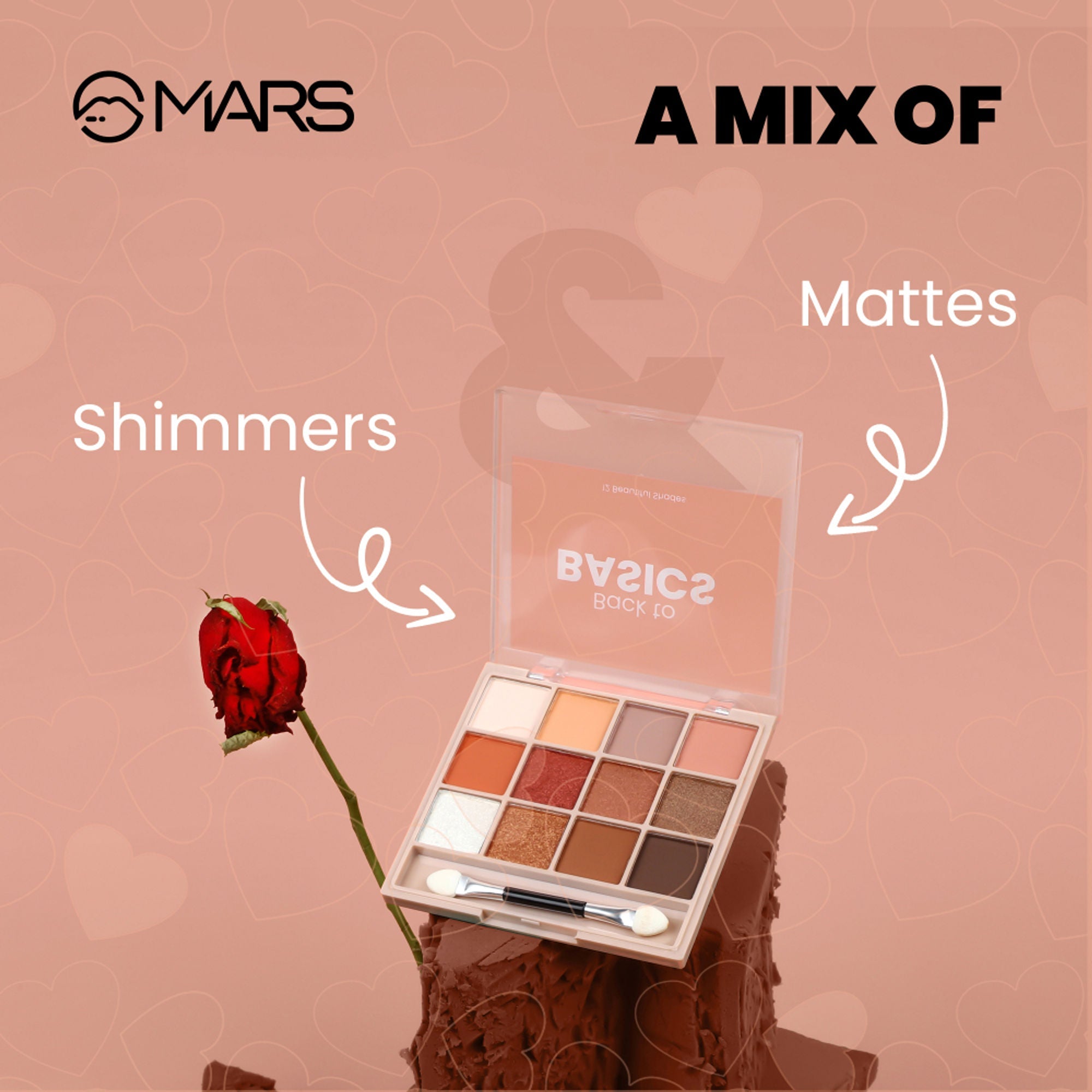 MARS Cosmetics Back To Basics Eyeshadow Palette - 1