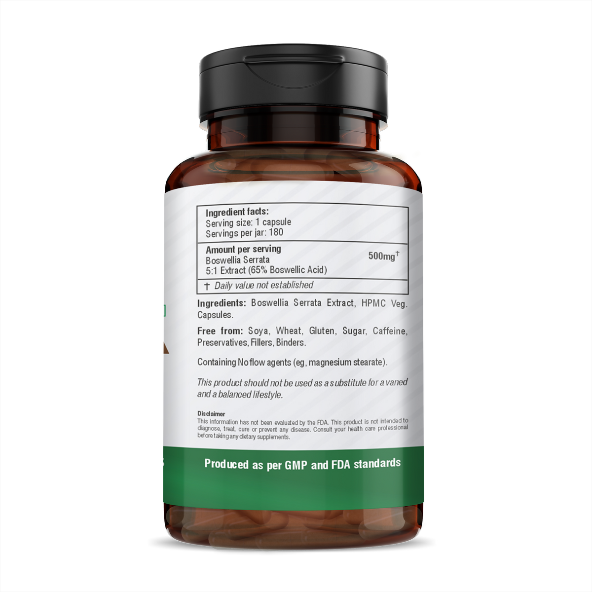 H&C Herbal Boswellia Serrata Veg Capsules