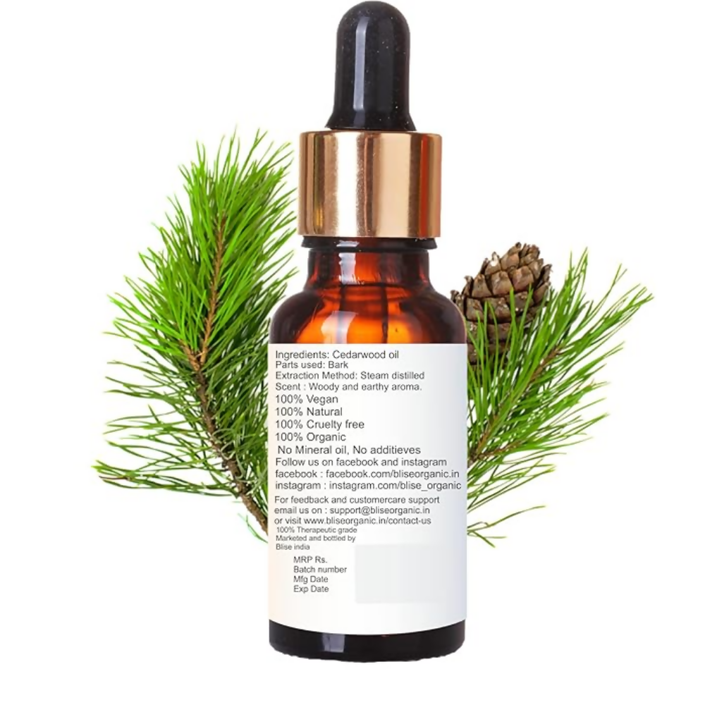Blise organic Cedarwood Essential Oil