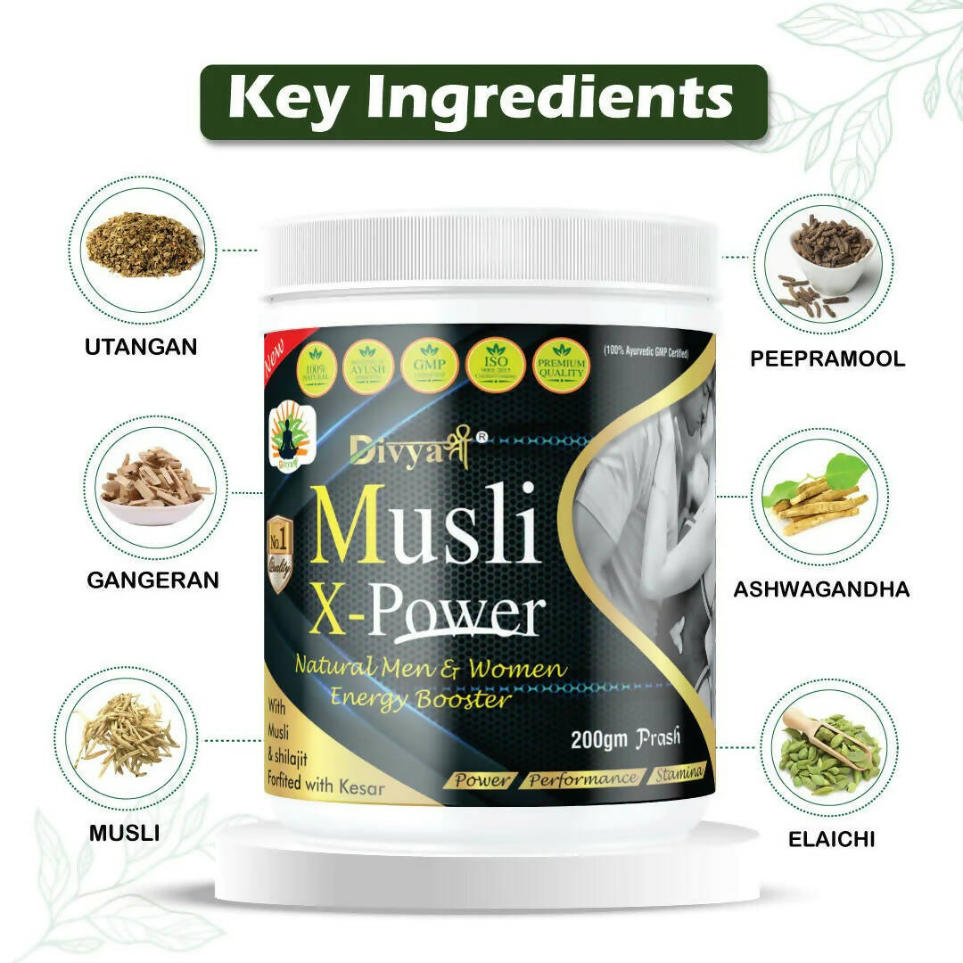 Divya Shree Musli X-Power Prash For Men