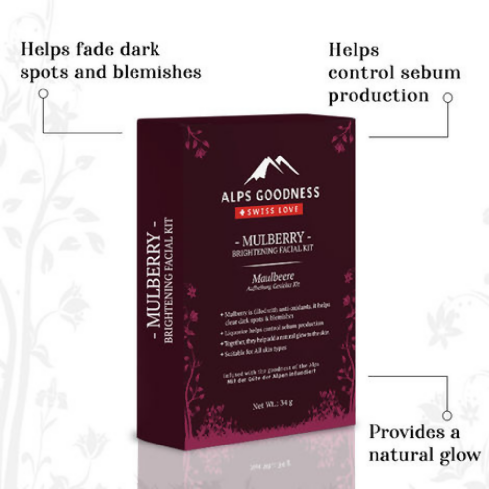Alps Goodness Mulberry Brightening Facial Kit