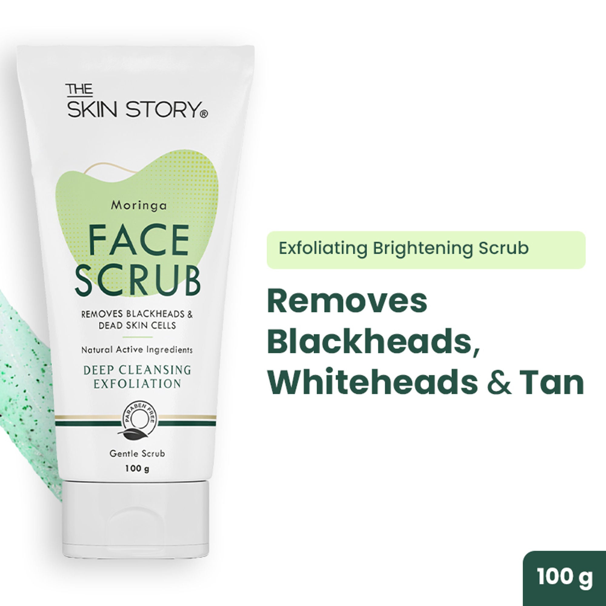 The Skin Story Moringa Gentle Face Scrub