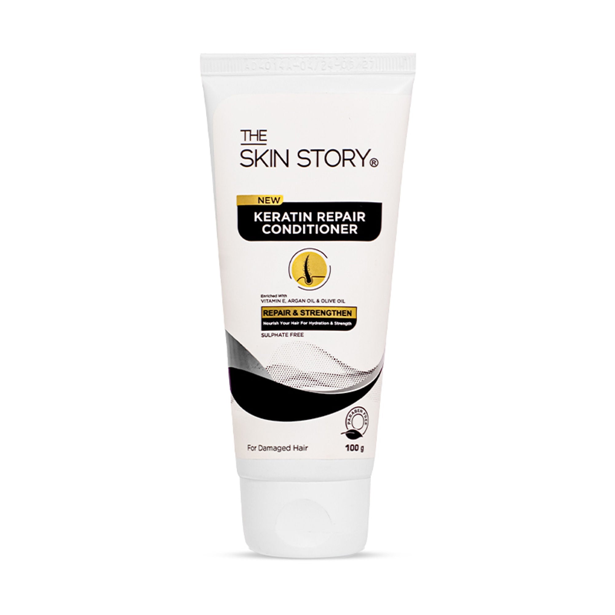 The Skin Story Sulphate Free Keratin Conditioner For Coloured Dry Frizzy Damaged Hair With Vitamin E