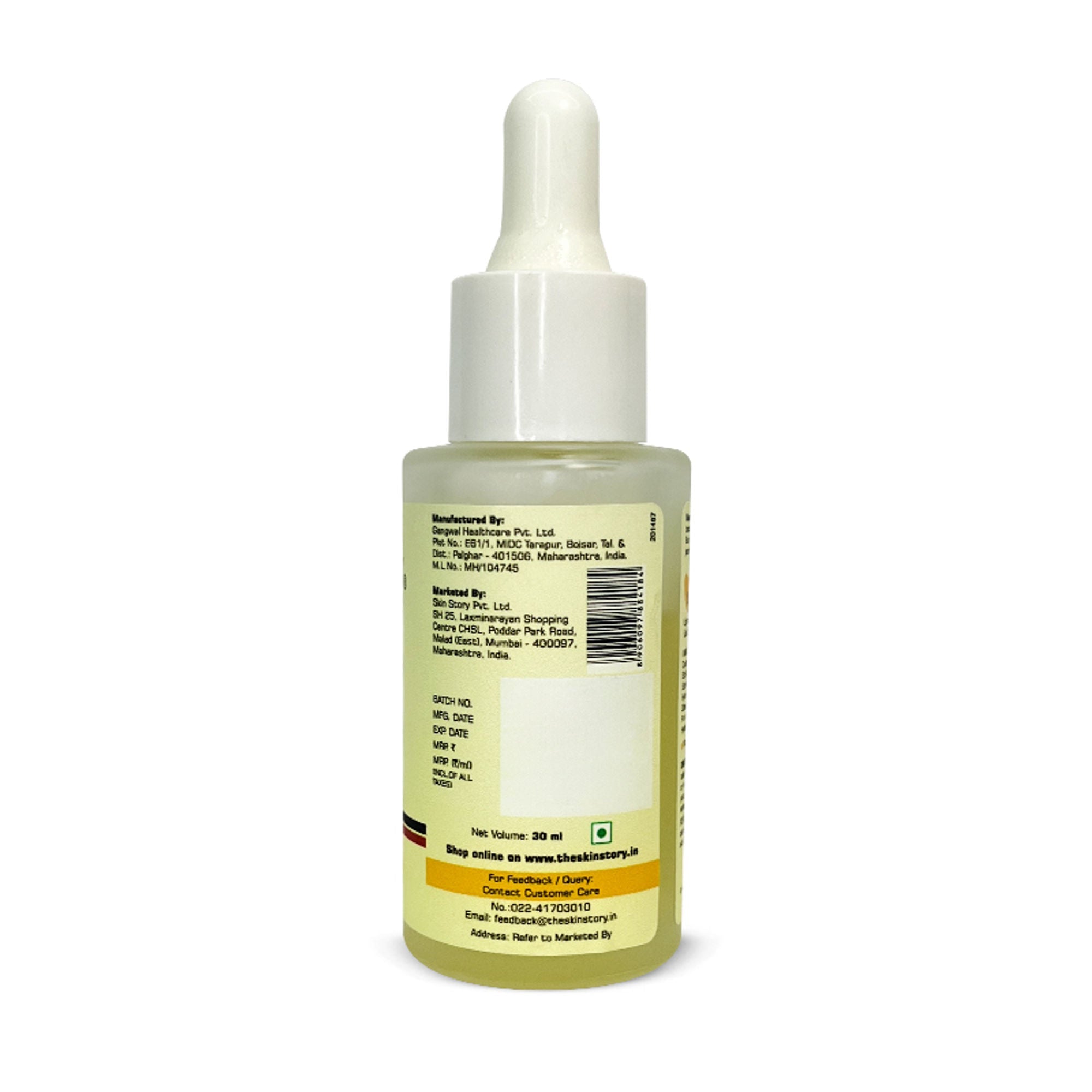 The Skin Story Invisible Liquid Sunscreen Serum For Face, SPF 40 PA+++ With Vitamin E