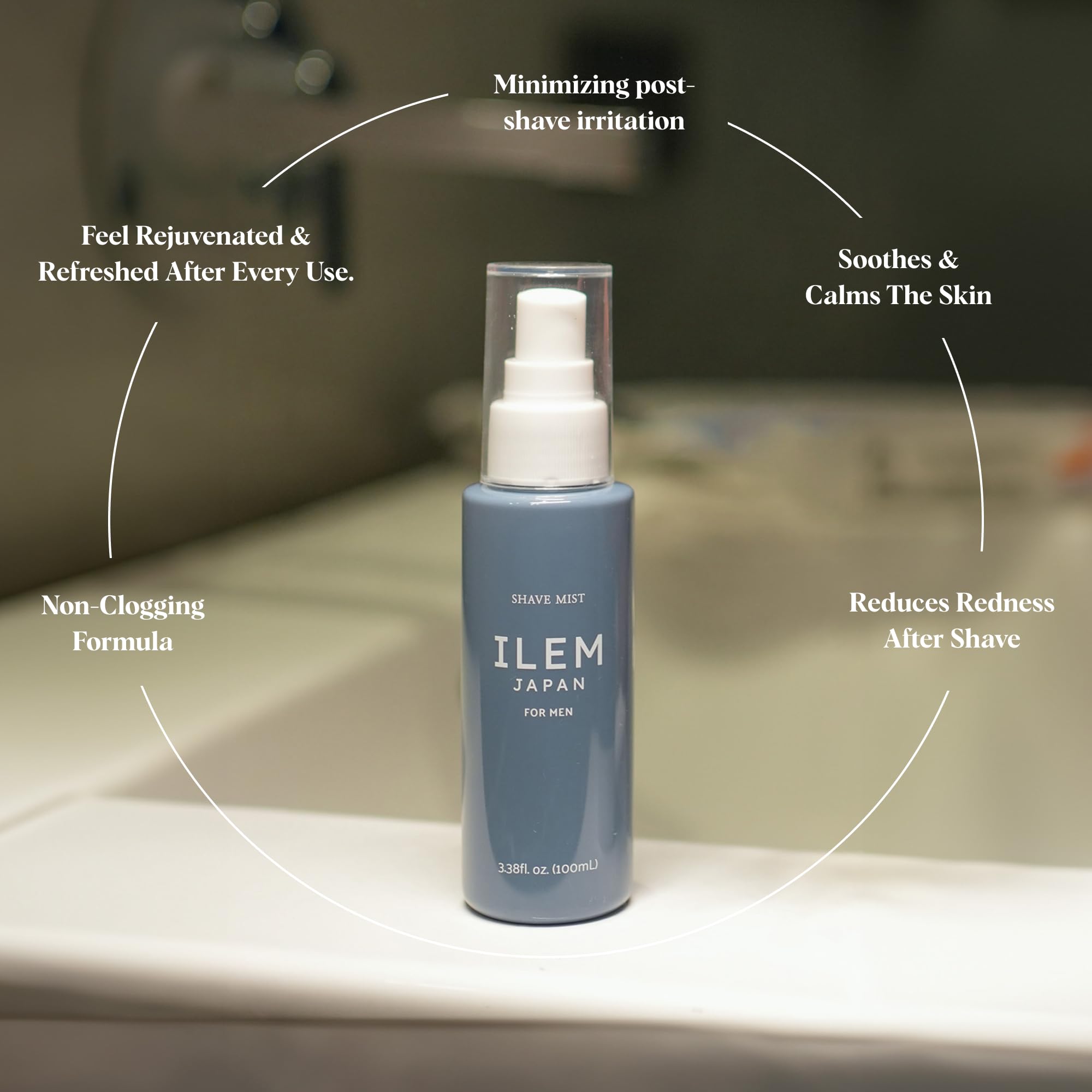 ILEM JAPAN Shave Mist For Men