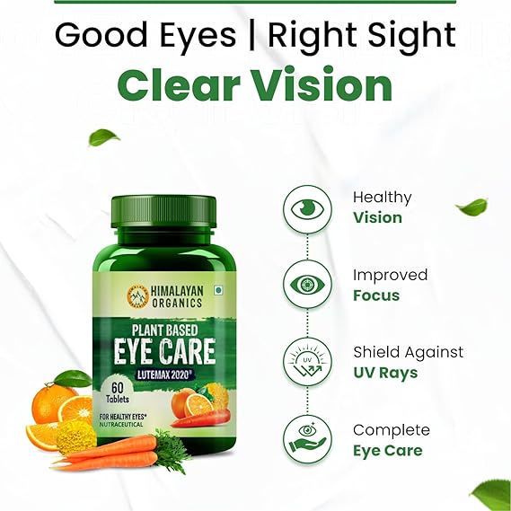 Himalayan Organics Plant Based Eye Care Tablets