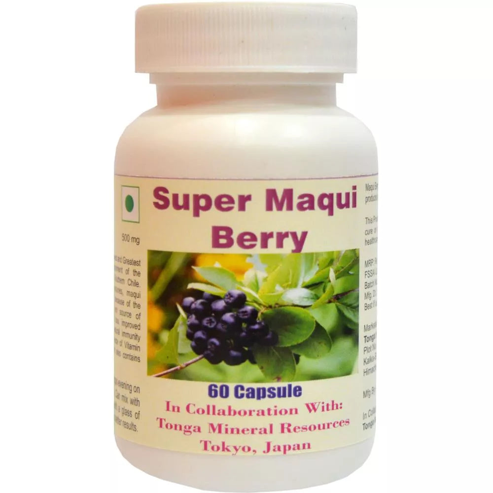 Tonga Herbs Super Maqui Berry Capsules