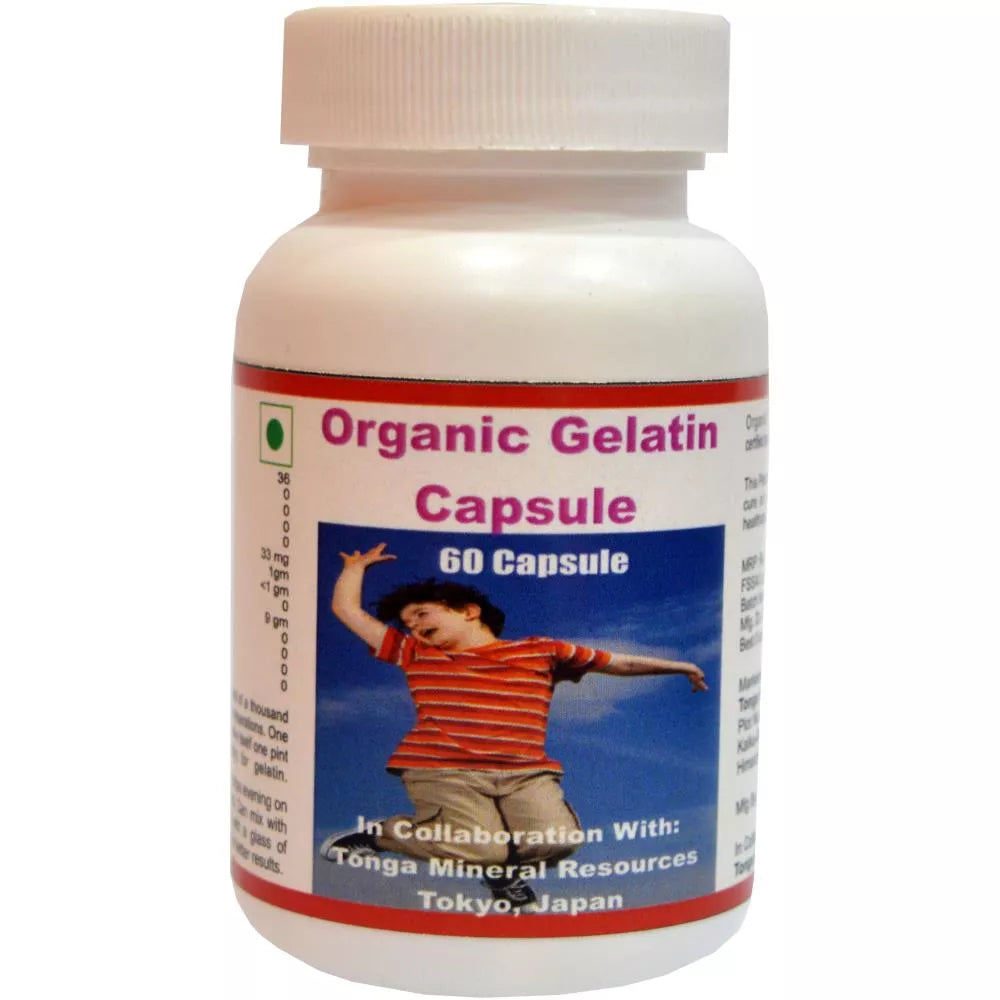 Tonga Herbs Organic Gelatin Capsules
