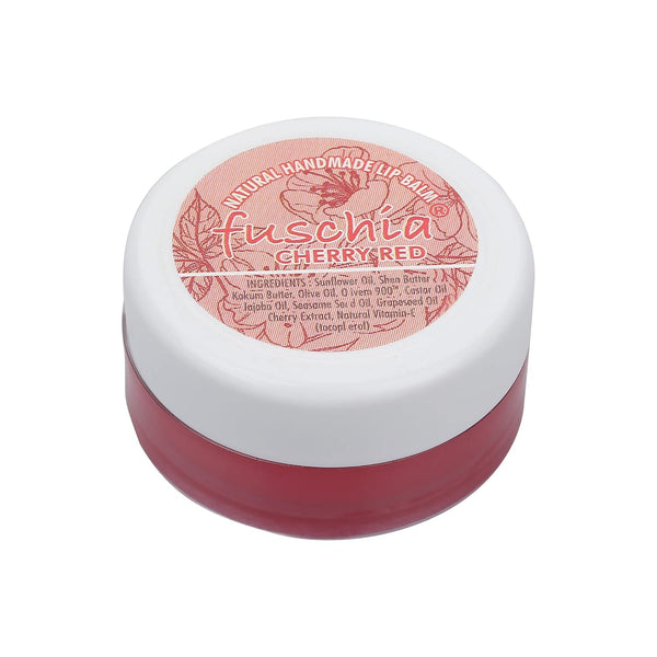 Fuschia Cherry Red Lip Balm