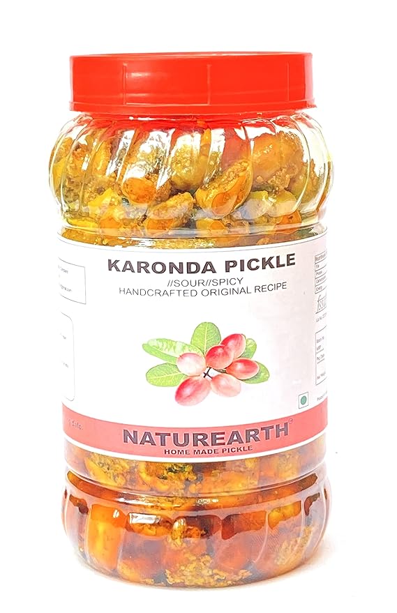 NATUREARTH Organic Homemade/Mother Made KARONDA Pickle , KARONDA KA ACHAR( 400 GM )