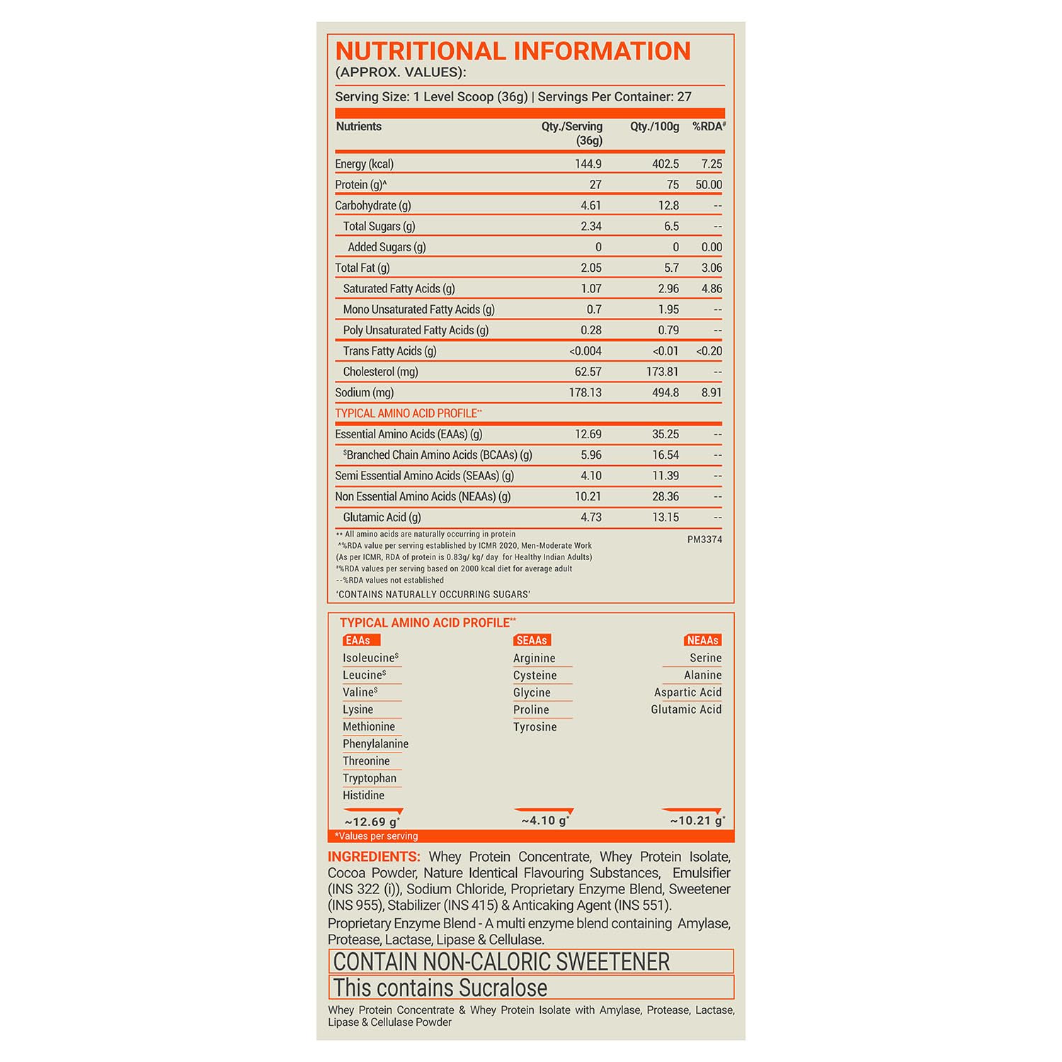FUELONE Whey Max - Chocolate, with Shaker