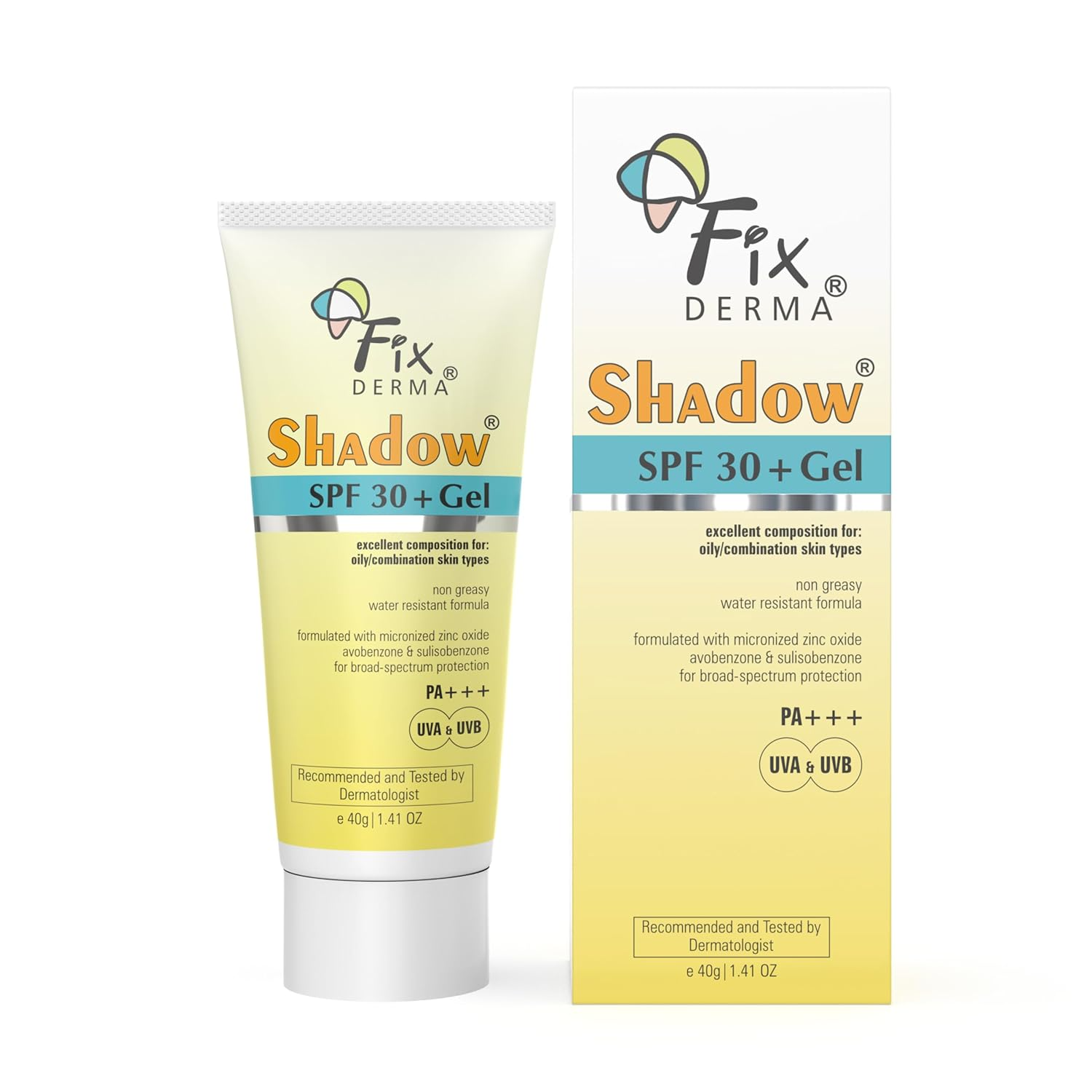 Fixderma Shadow SPF 30+ Sunscreen Gel