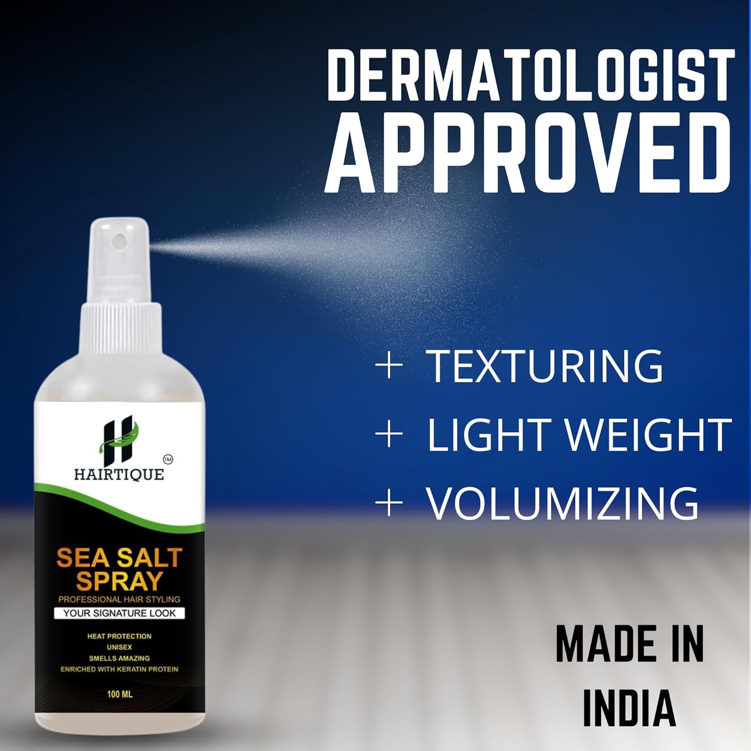 Samisha Sea Salt Spray For Hair Volume, Texture, Smooth Hair & Hair Styling