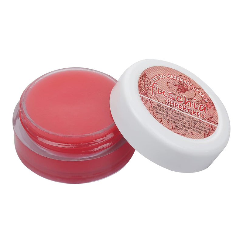 Fuschia Cherry Red Lip Balm